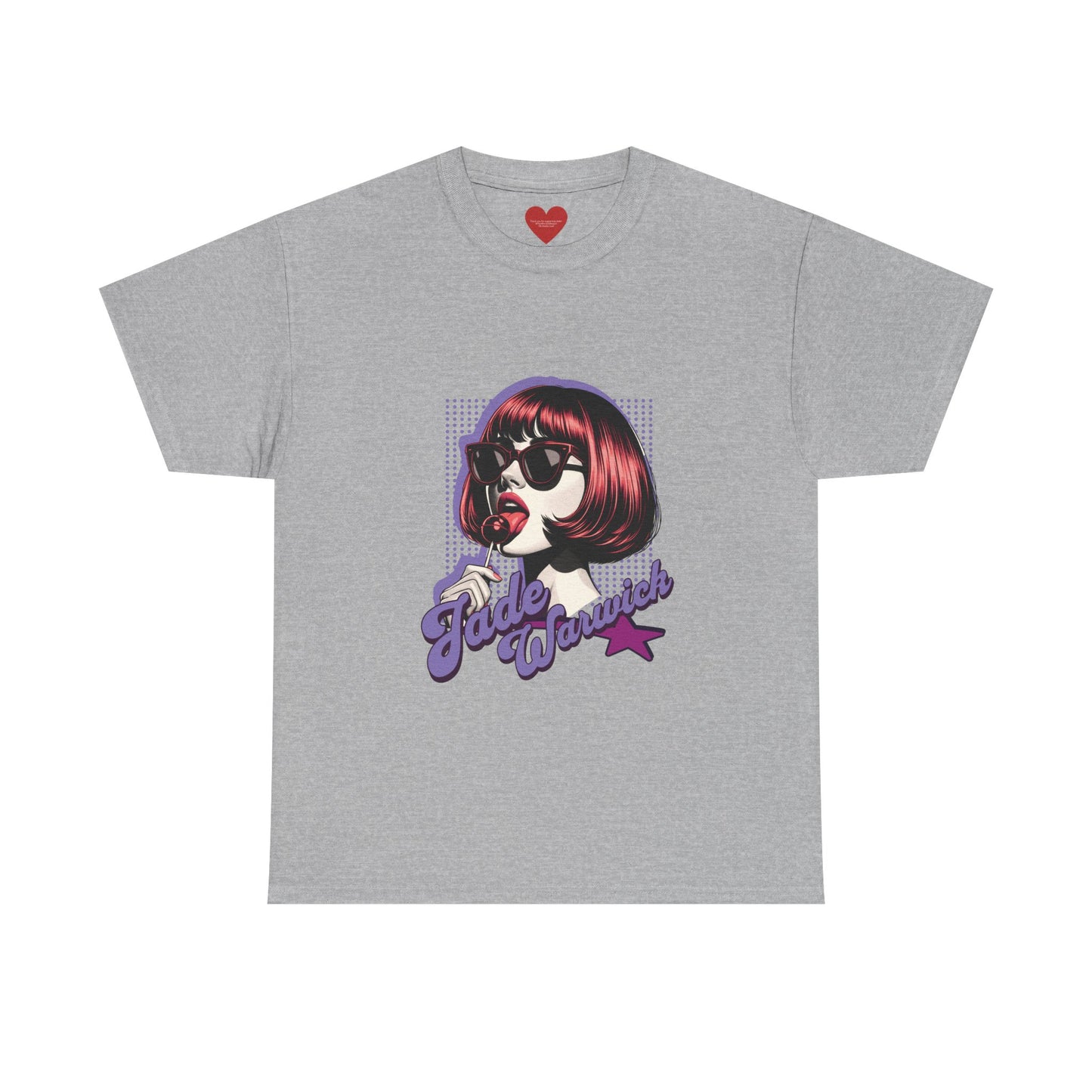 Jade pop art tee