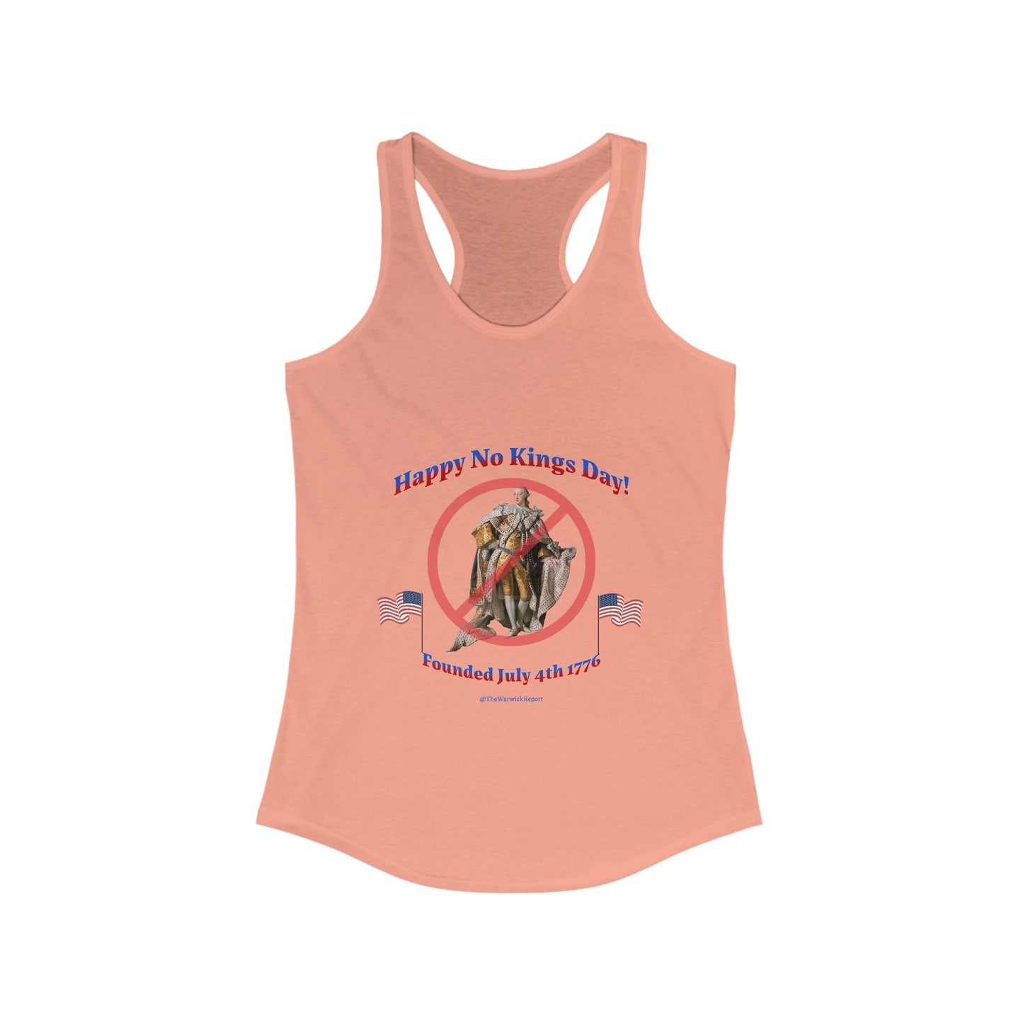 no kings day women's tank top