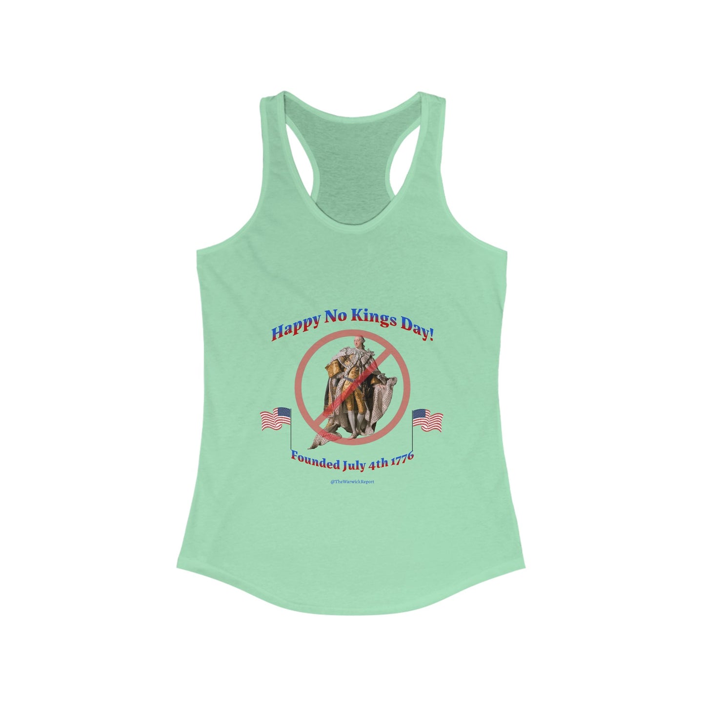no kings day women's tank top