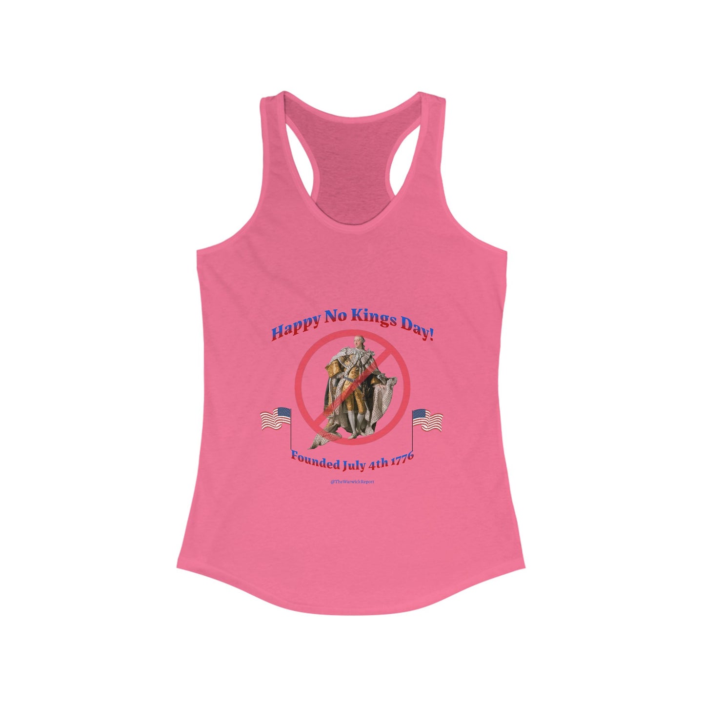 no kings day women's tank top