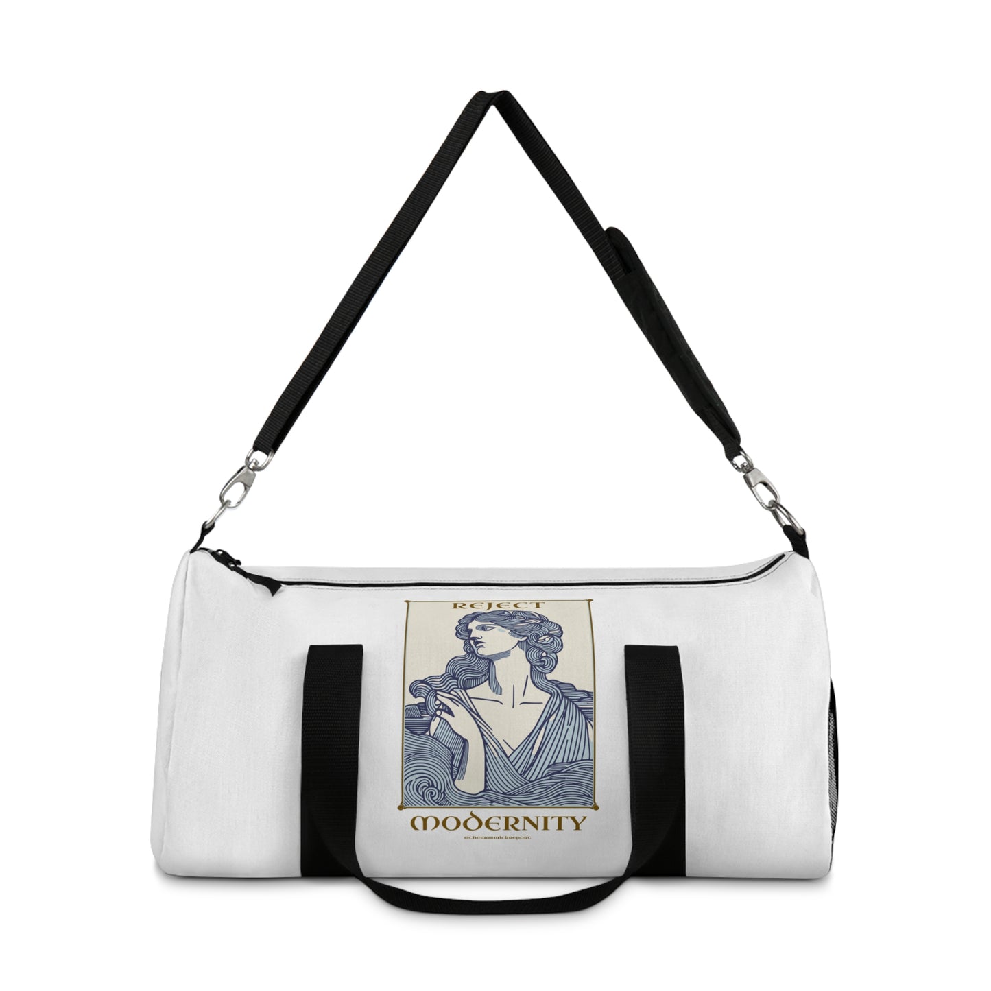 reject modernity duffel bag