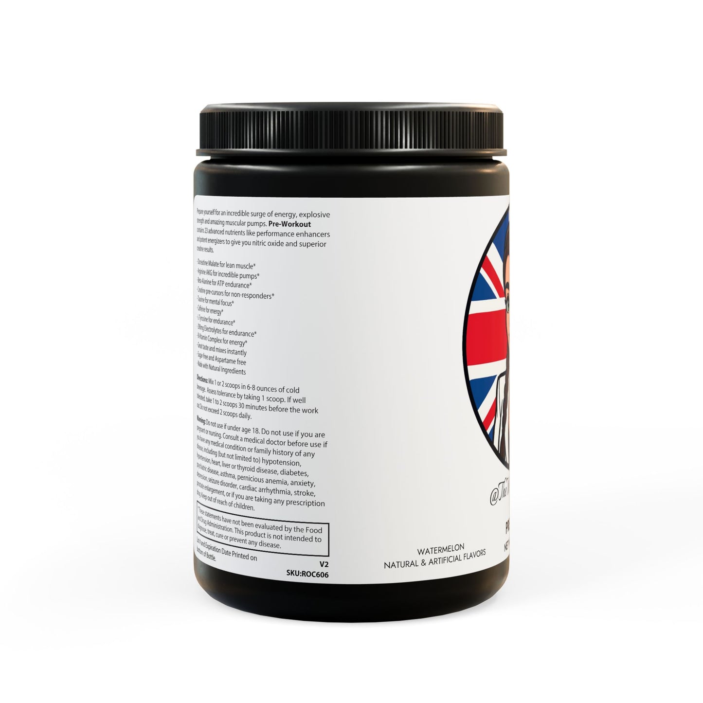 Pre-Workout Supplement, Watermelon (300g, 10.58oz)