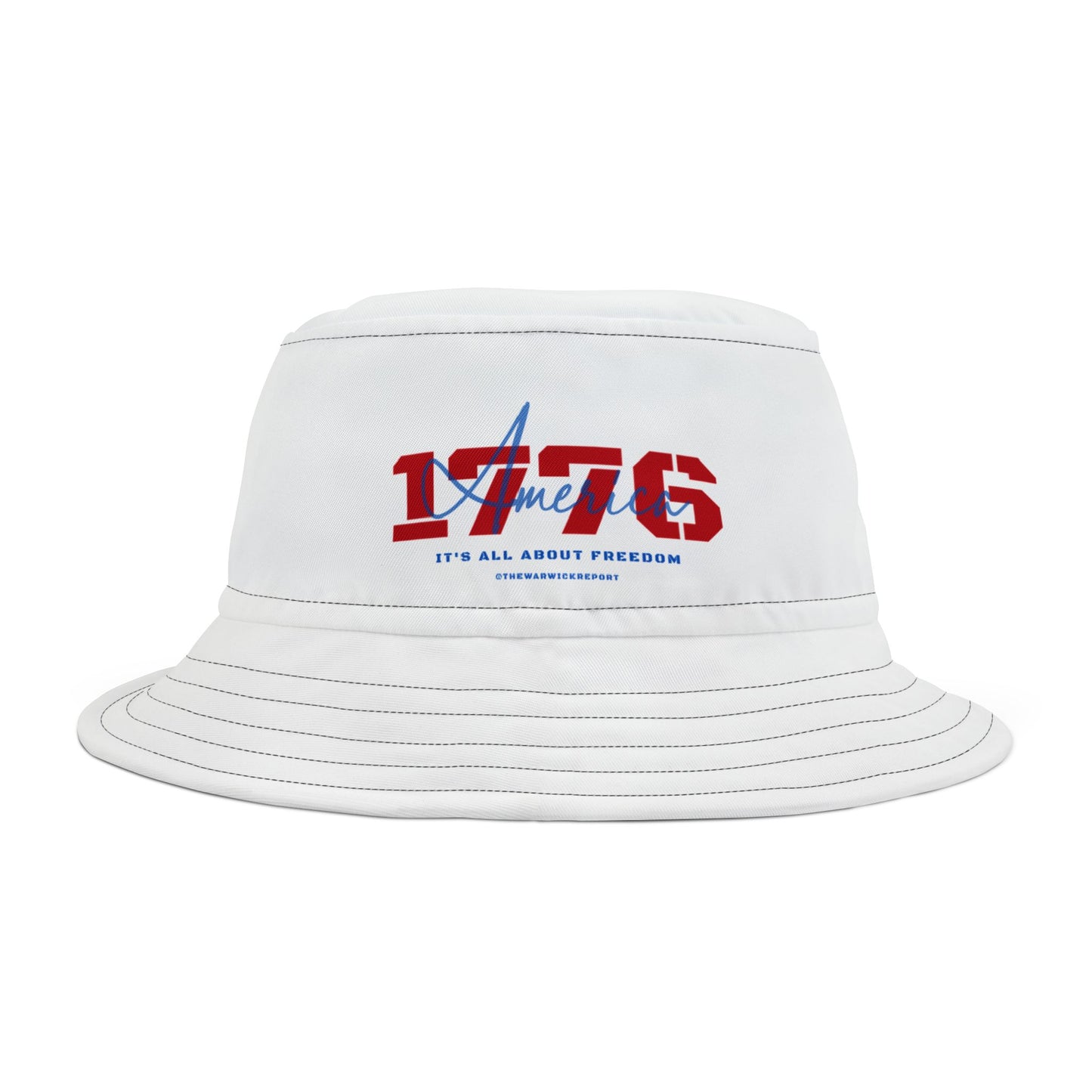 1776 signature bucket hat