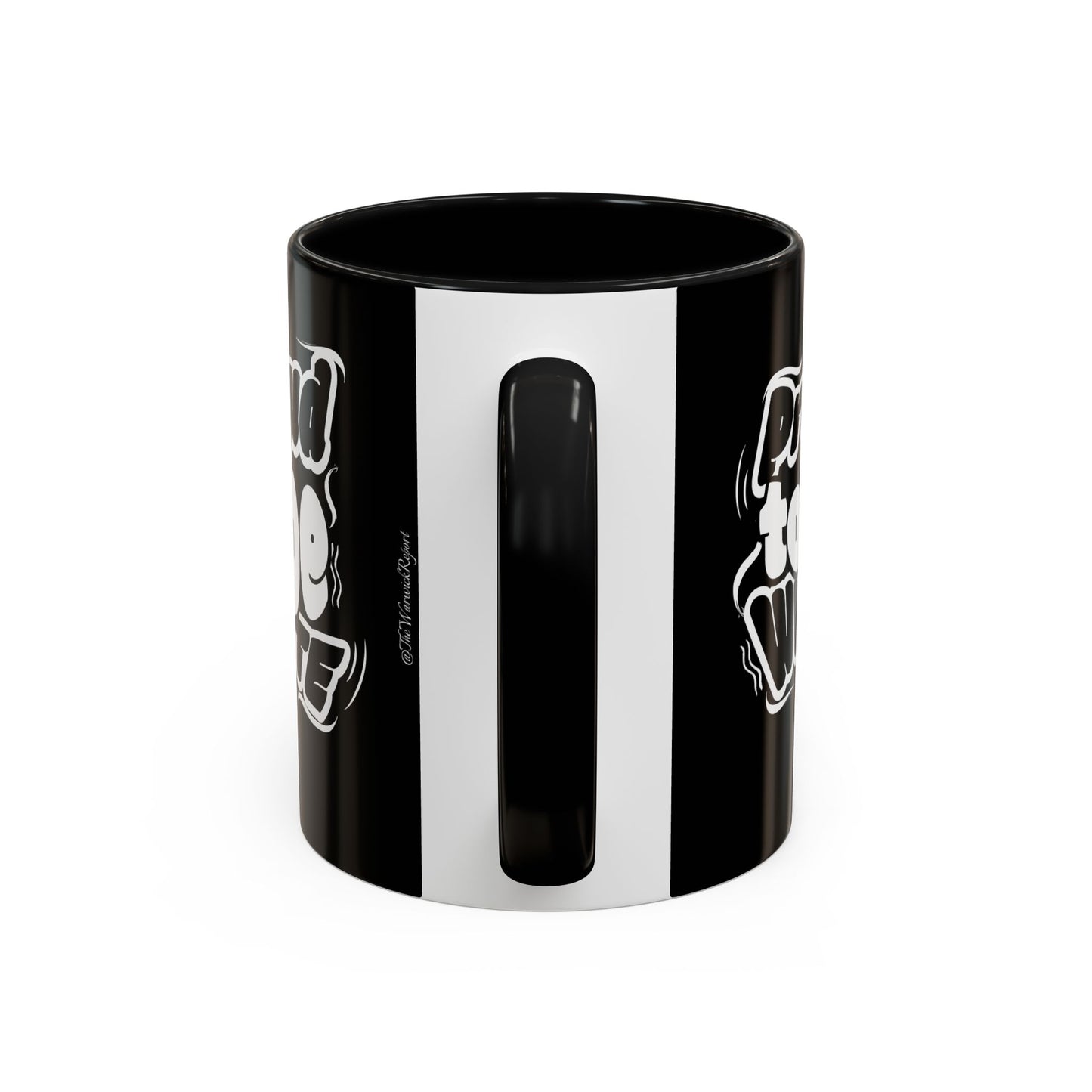 proud to be white mug