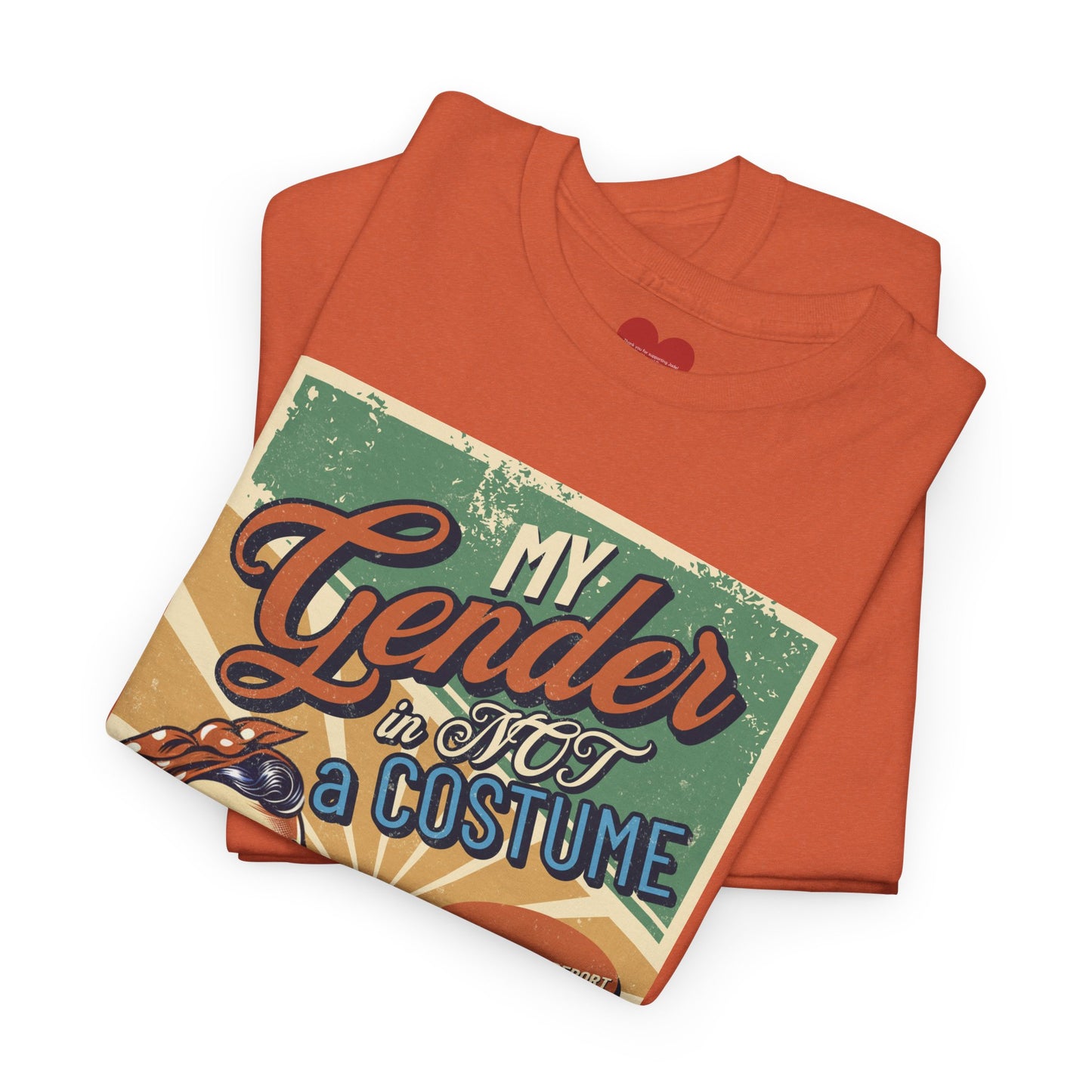 my gender is not a costume rosie tee