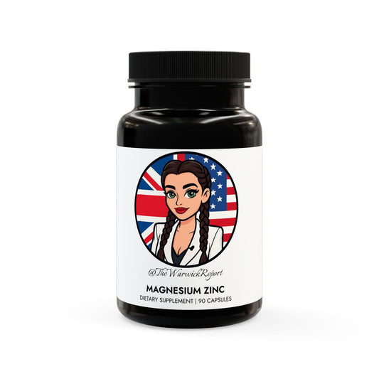 Magnesium Zinc Supplement (90 Capsules)