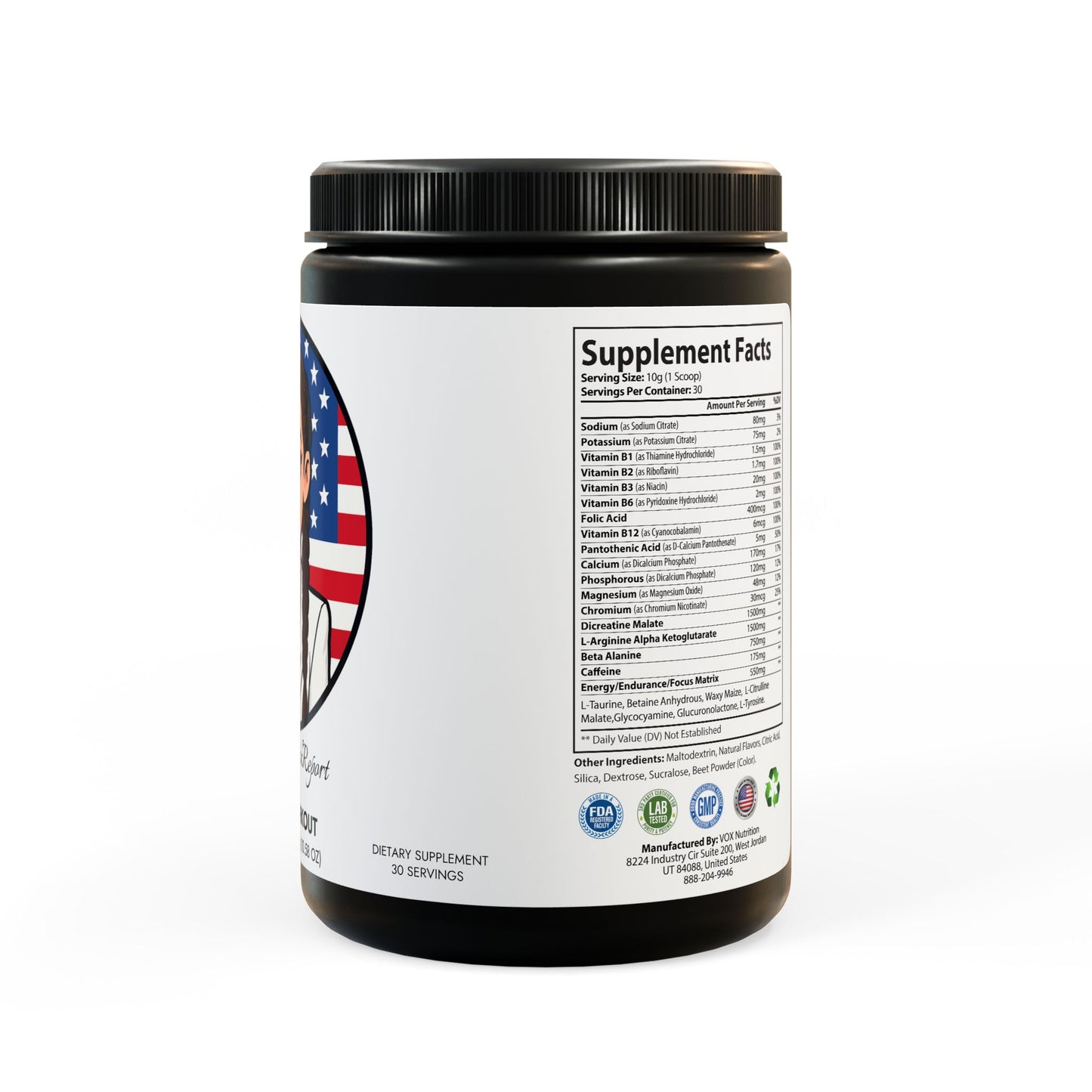 Pre-Workout Supplement, Watermelon (300g, 10.58oz)