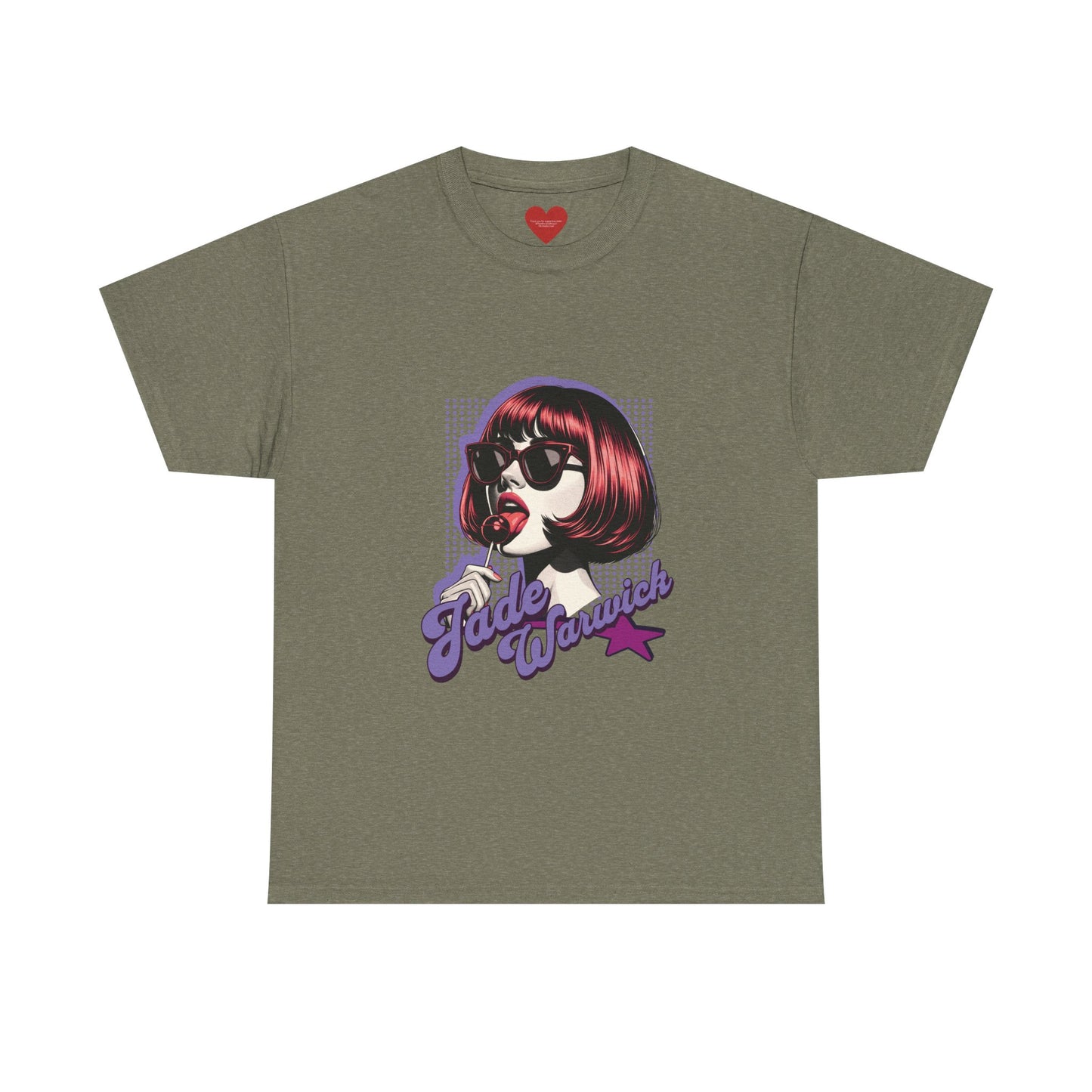 Jade pop art tee