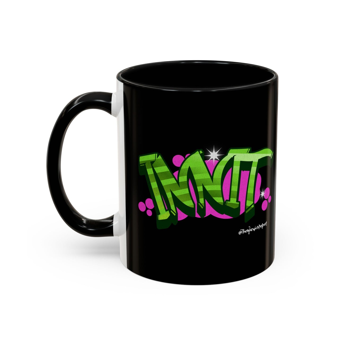 innit graffiti mug