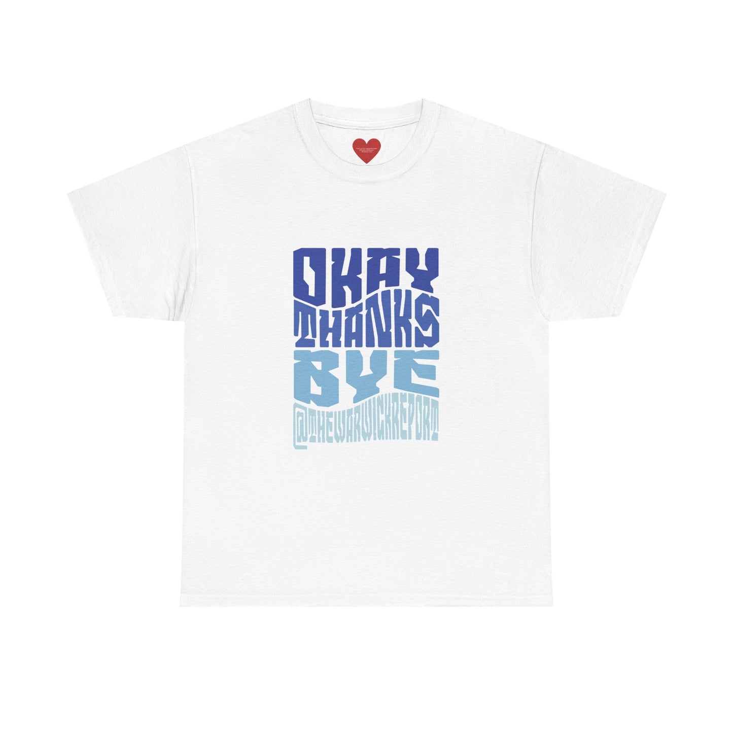 Okay thanks bye blue wave tee