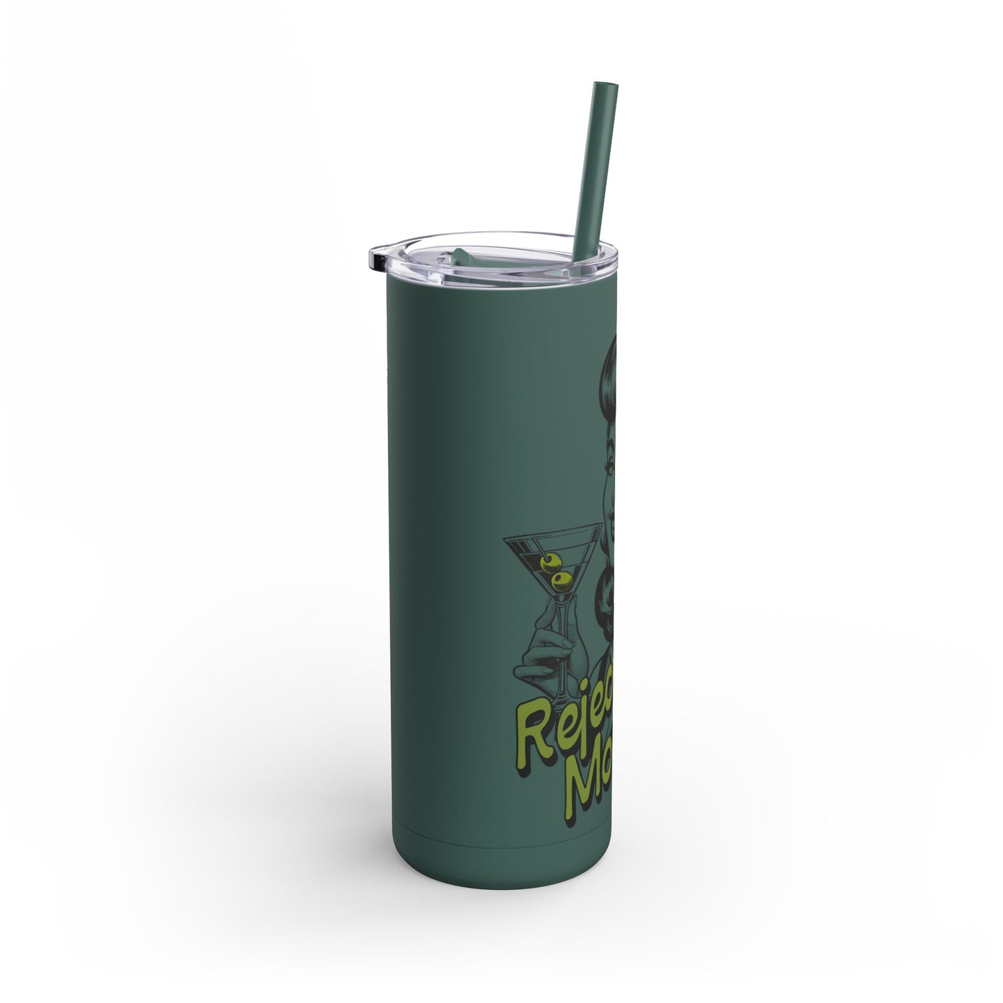reject modernity skinny tumbler