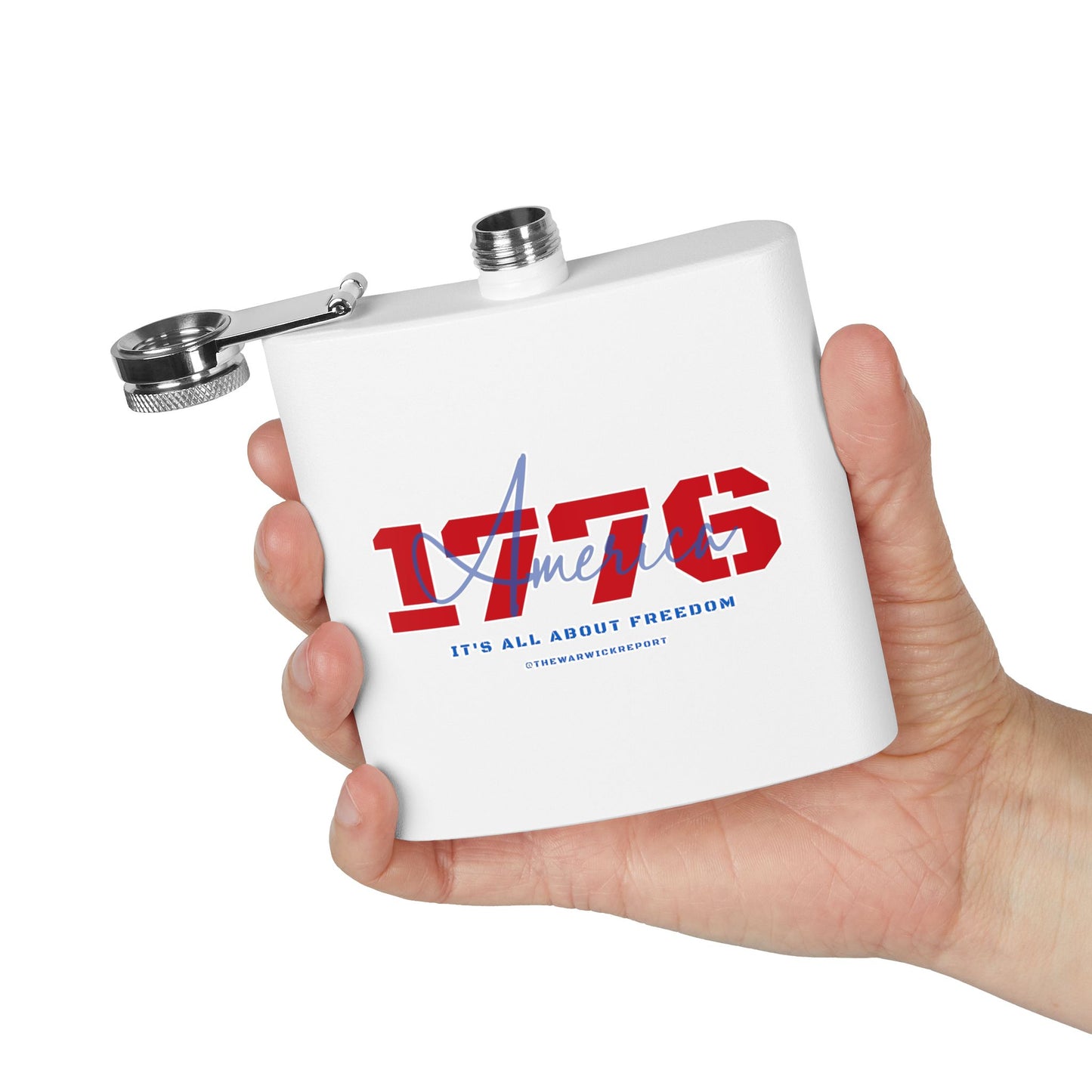 1776 signature stainless steel flask