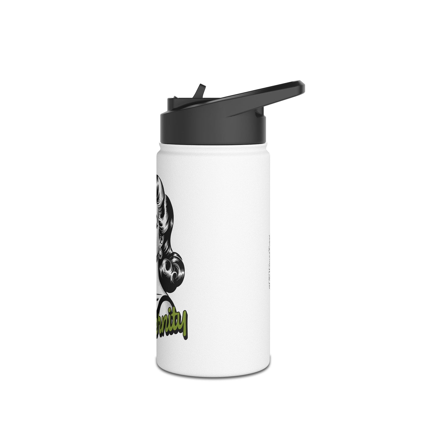 reject modernity martini stainless steel water bottle