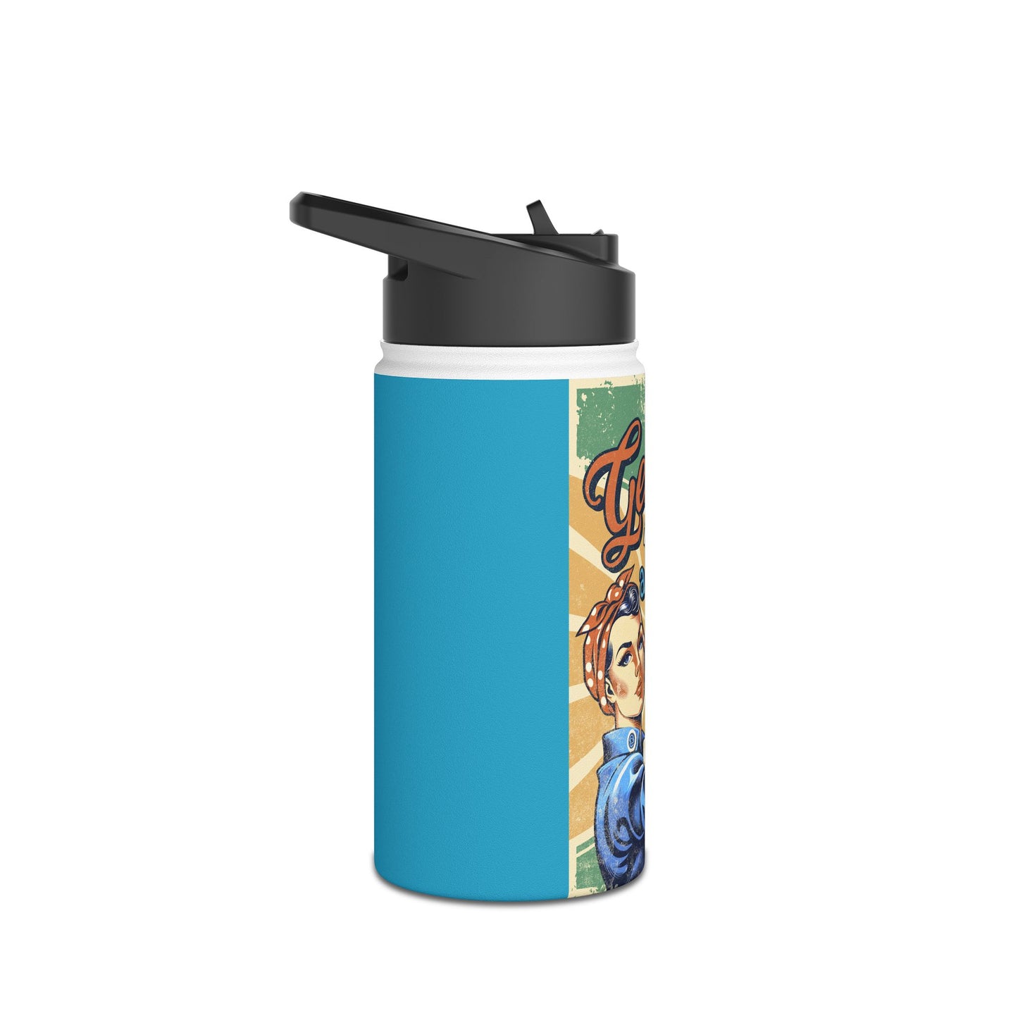 my gender is not a costume rosie stainless steel water bottle