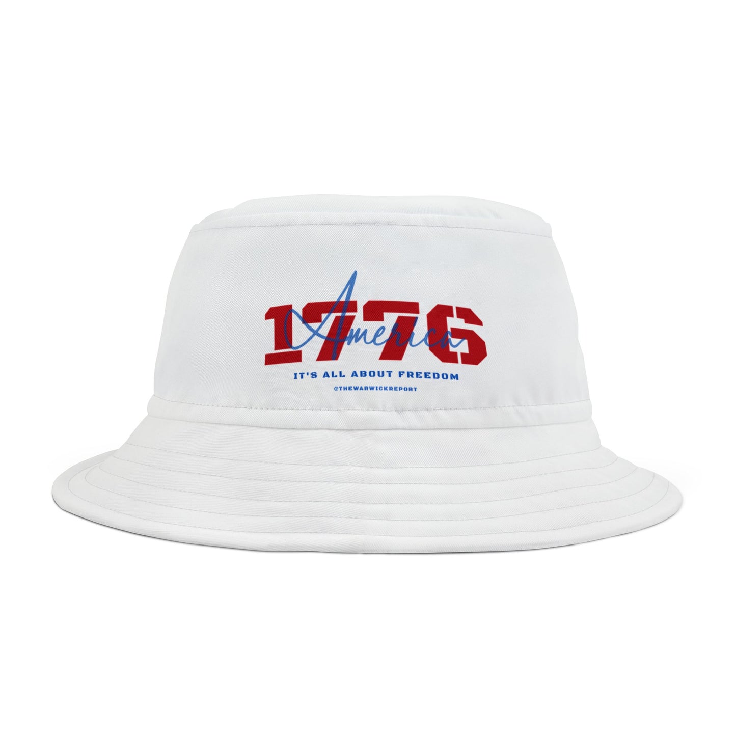 1776 signature bucket hat
