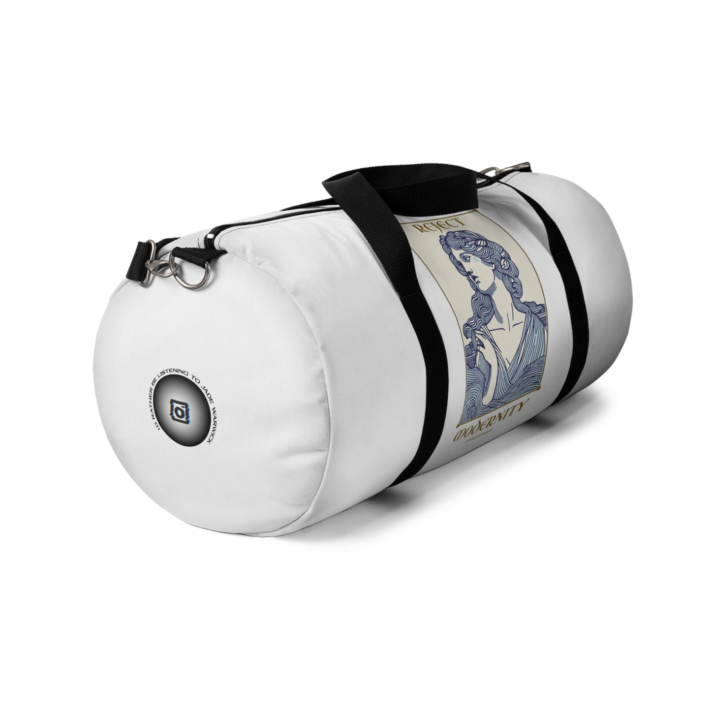 reject modernity duffel bag