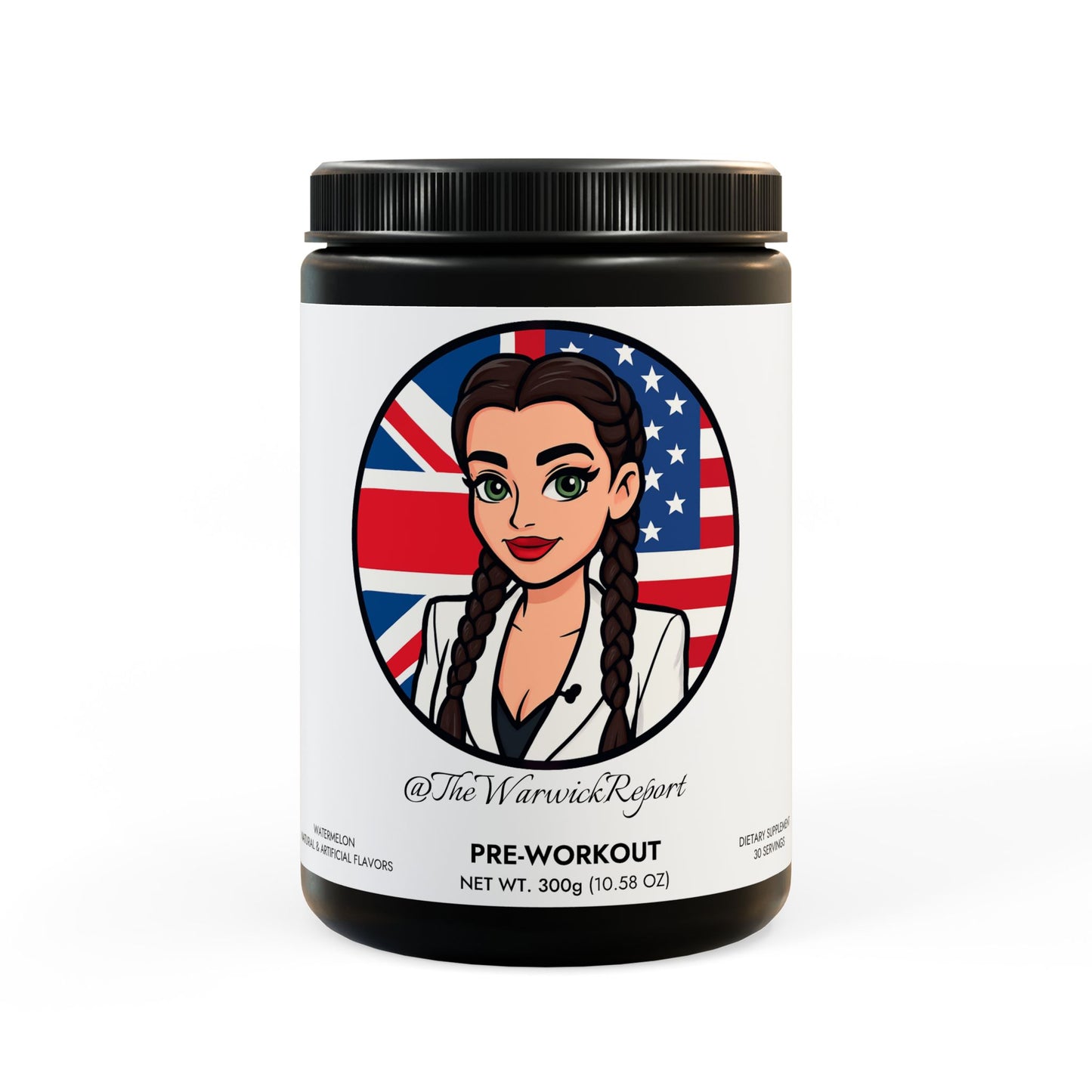 Pre-Workout Supplement, Watermelon (300g, 10.58oz)