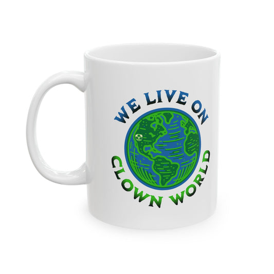 Clown world mug