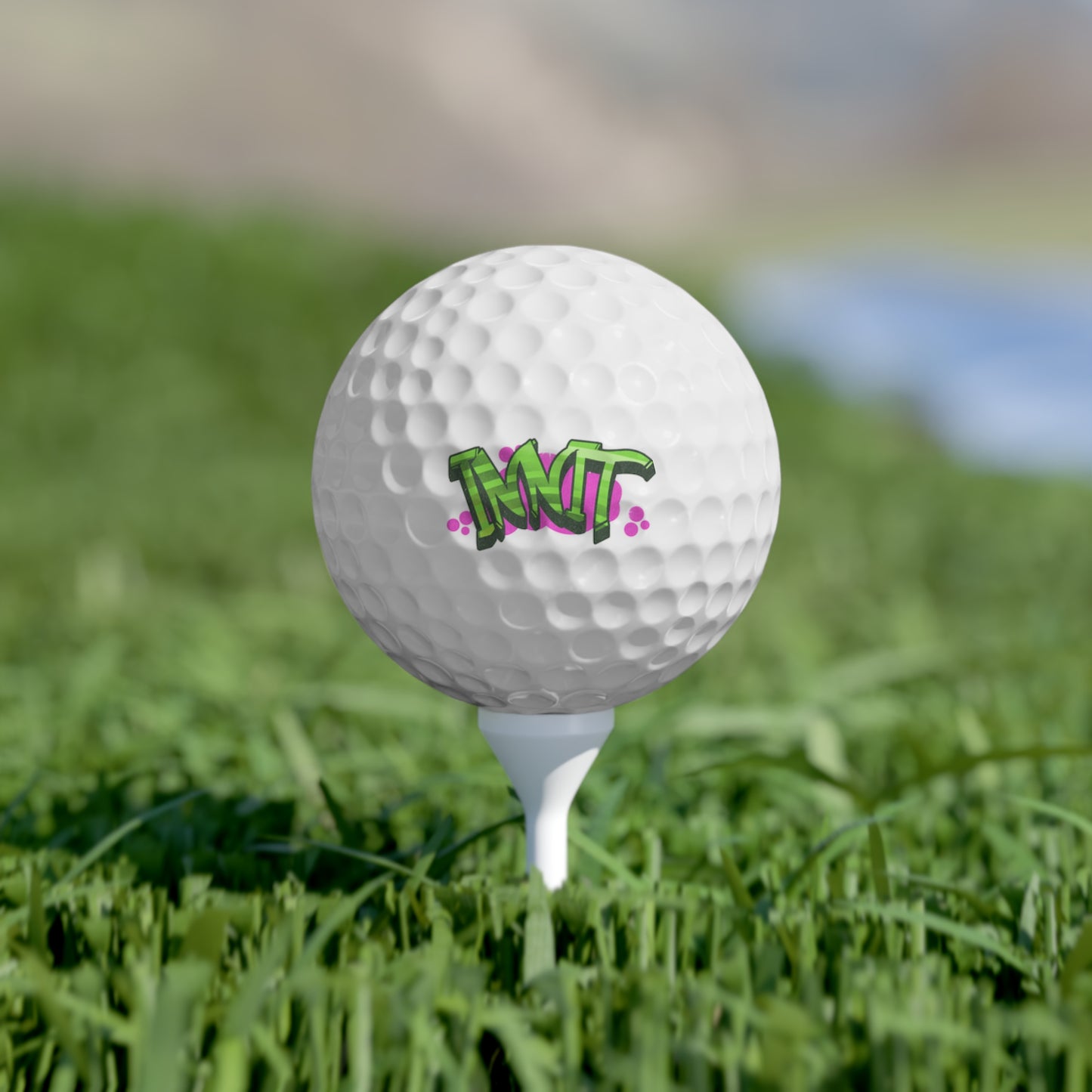innit graffiti golf balls