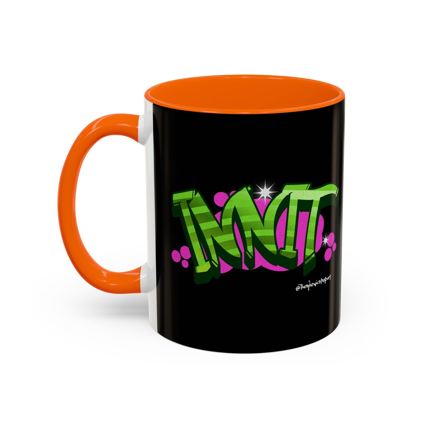 innit graffiti mug