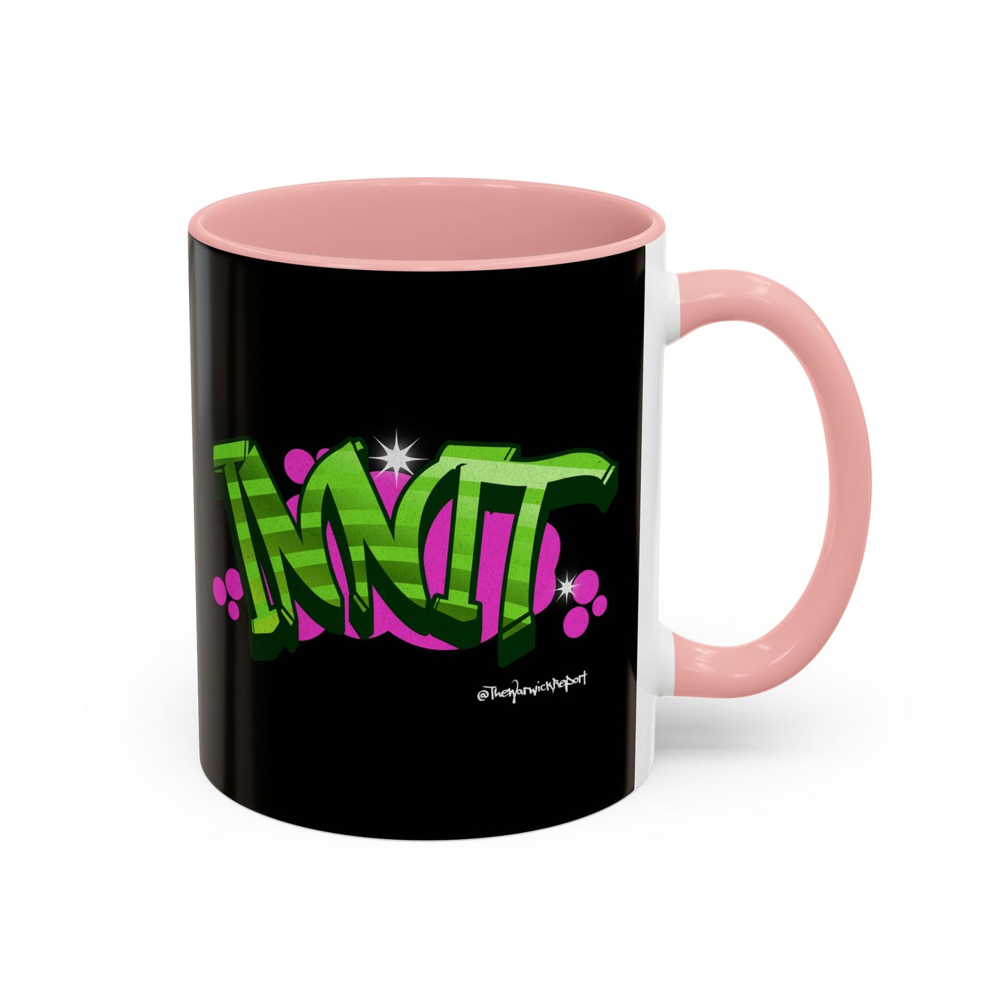 innit graffiti mug