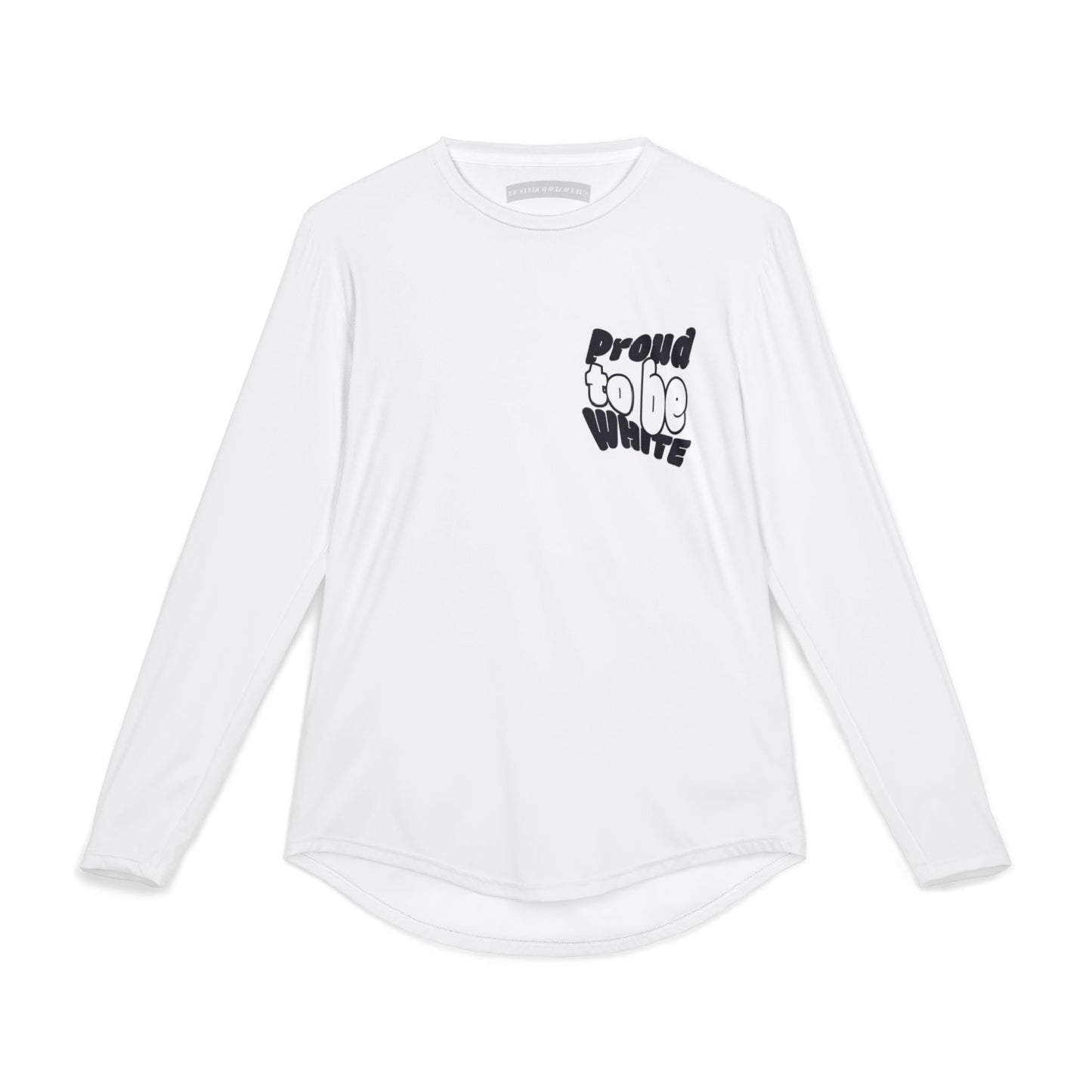 proud to be white long sleeve UV protection shirt
