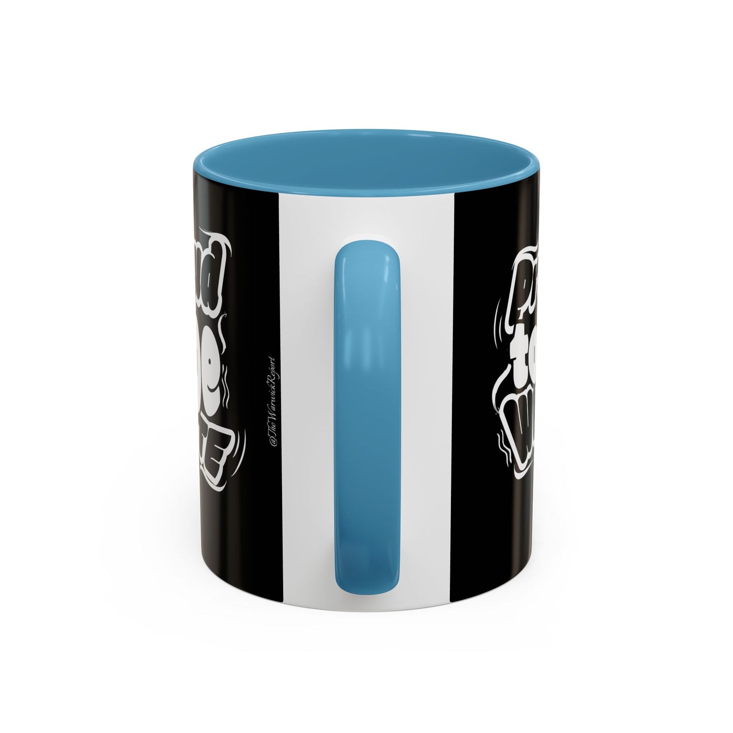 proud to be white mug