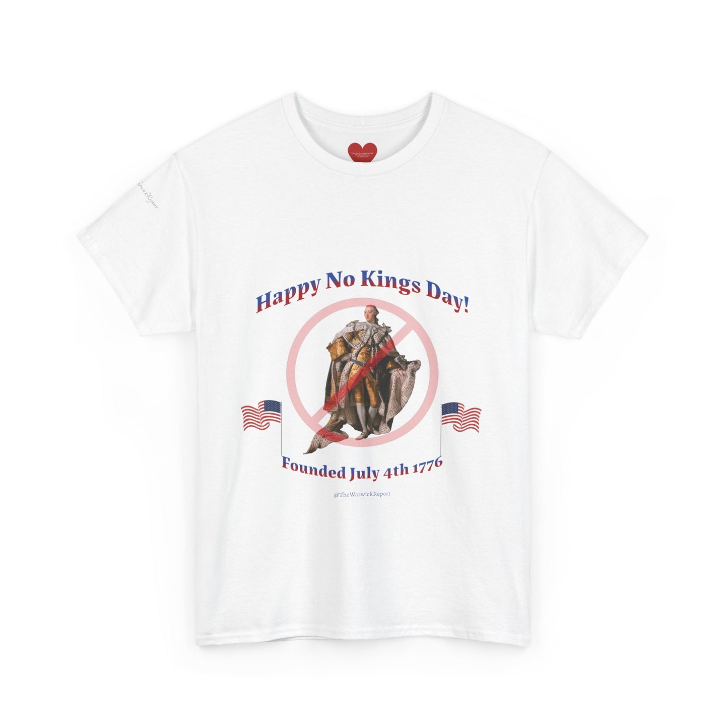 no kings day tee