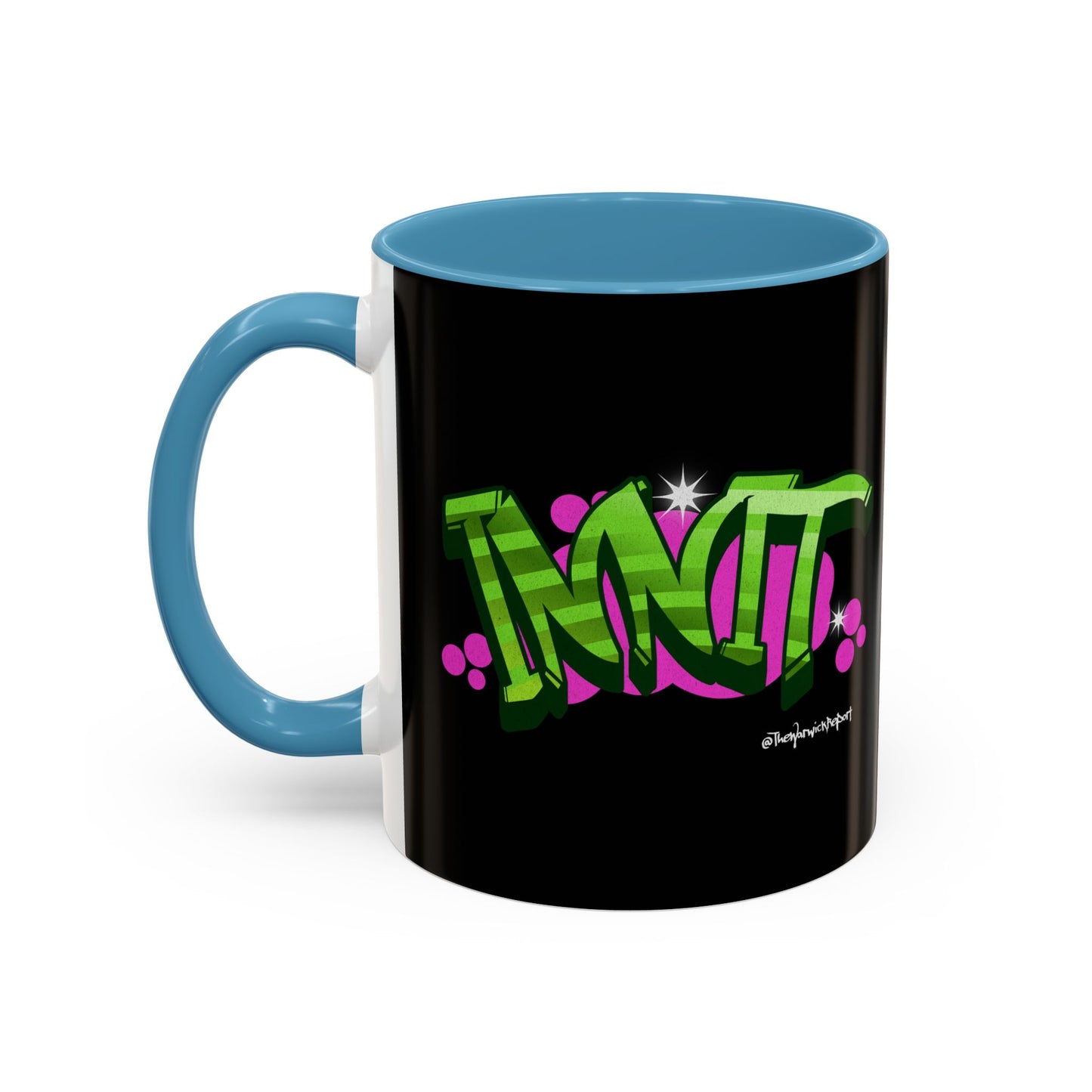 innit graffiti mug