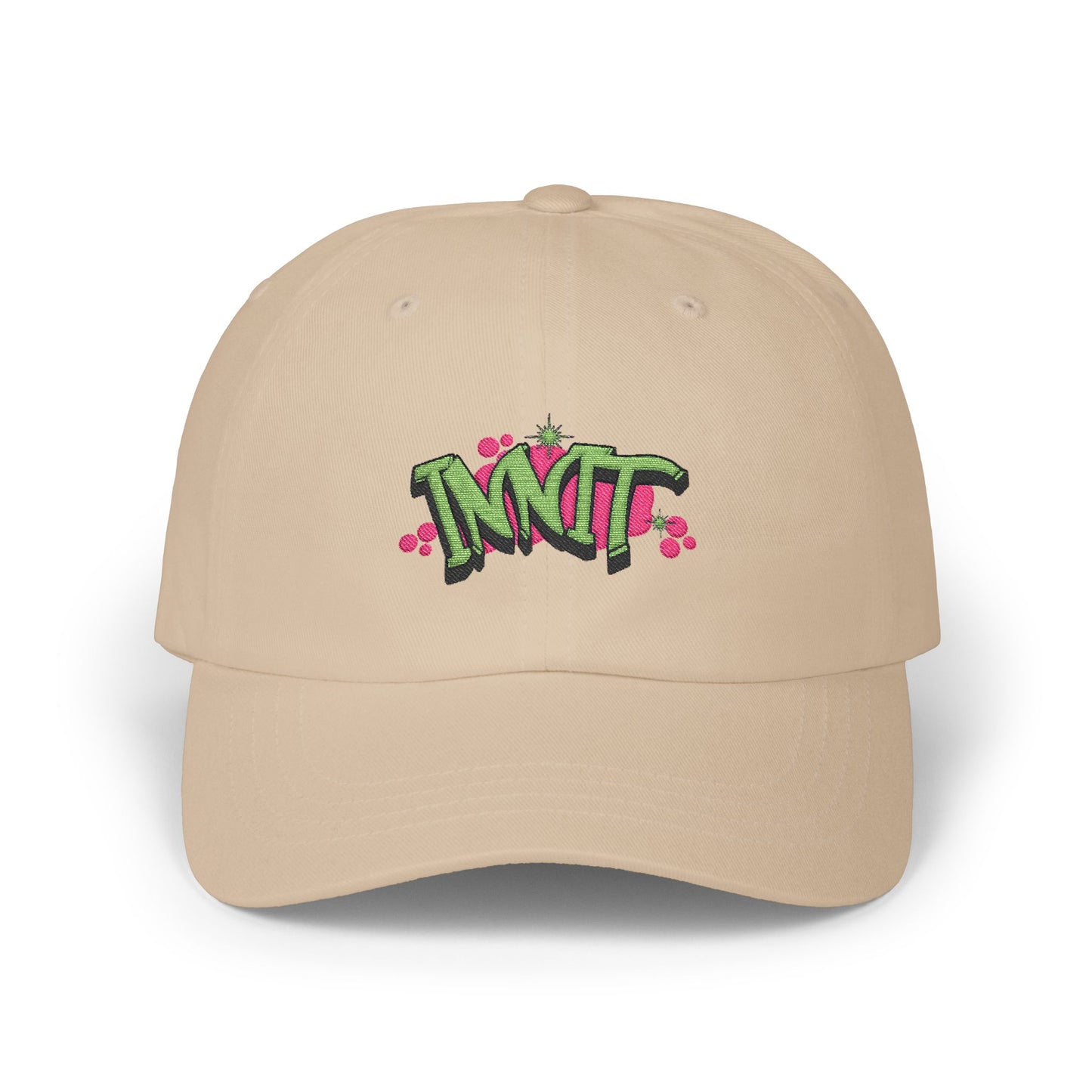 innit graffiti dad cap