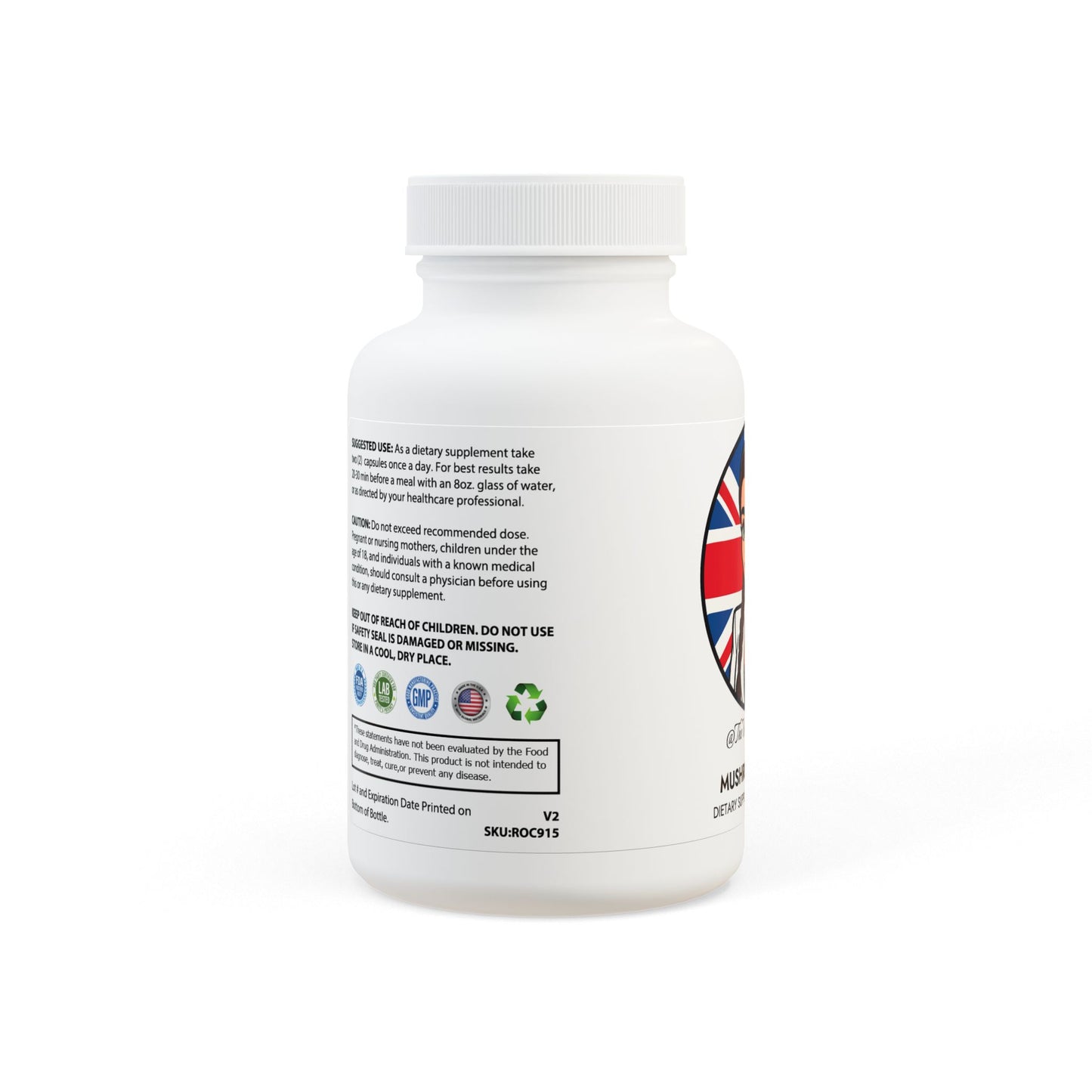 Mushroom Blend Supplement (60 Capsules)