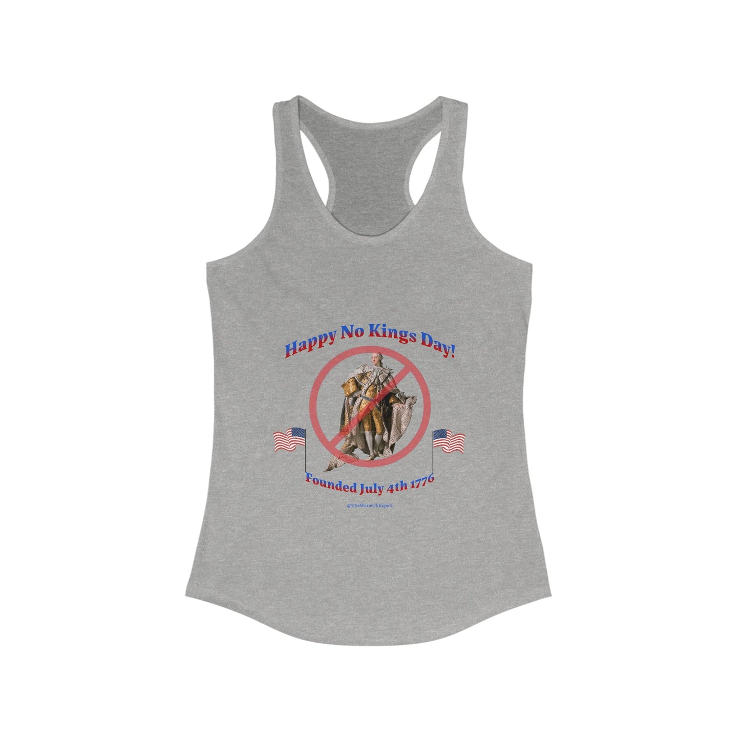 no kings day women's tank top