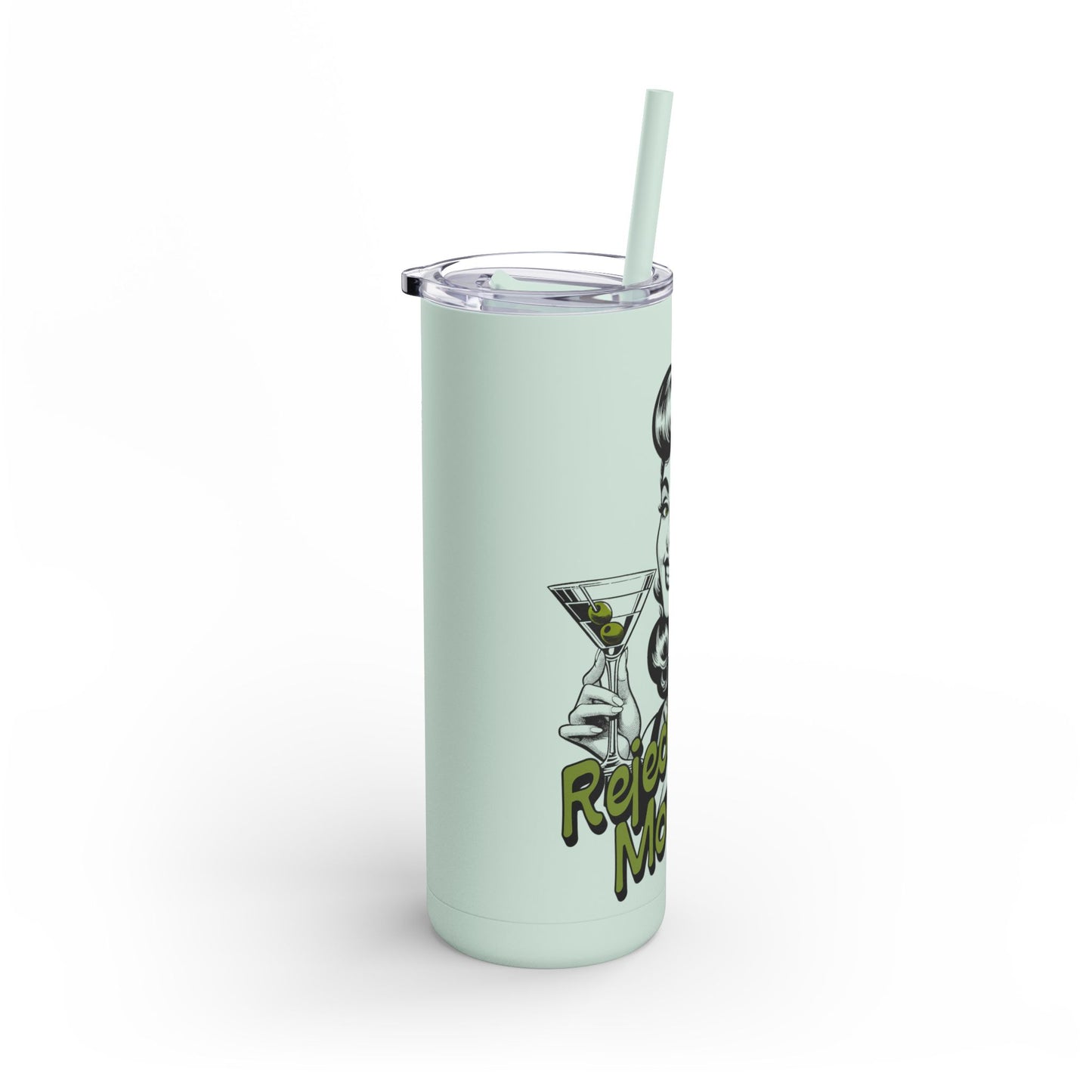 reject modernity skinny tumbler