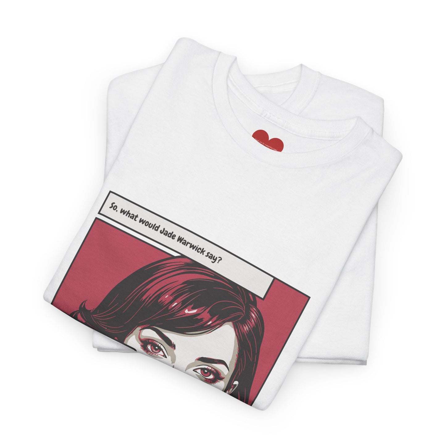 I hate you all equally pop art tee
