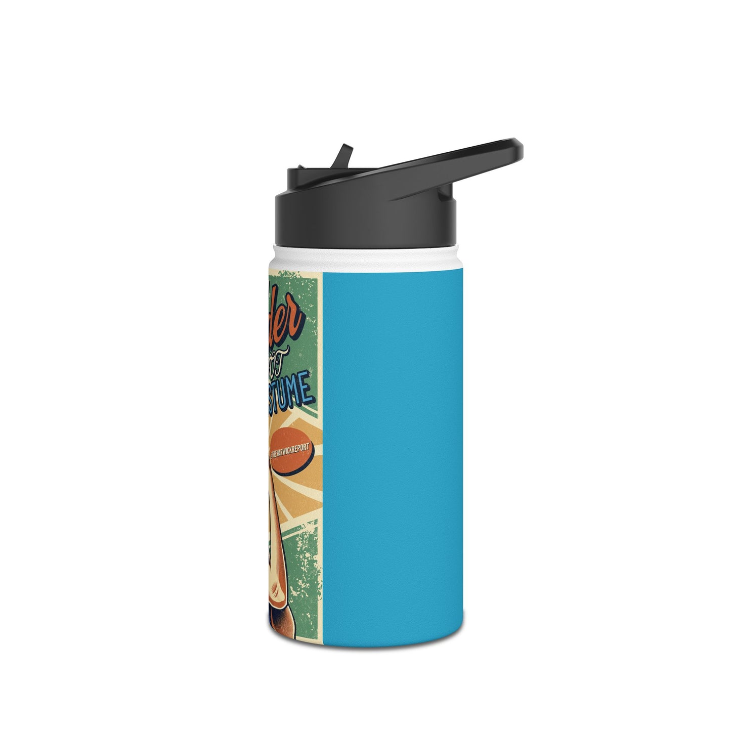 my gender is not a costume rosie stainless steel water bottle