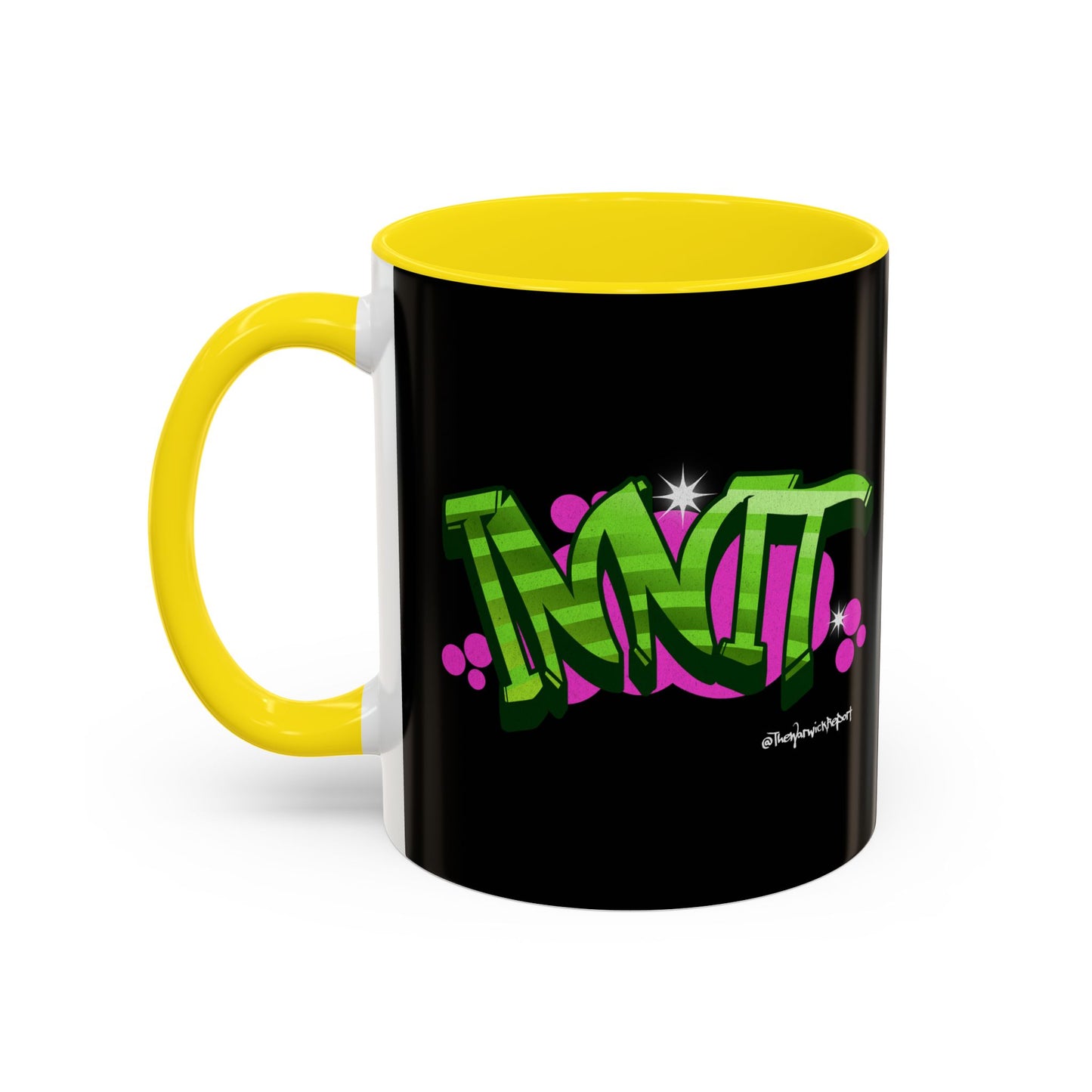 innit graffiti mug
