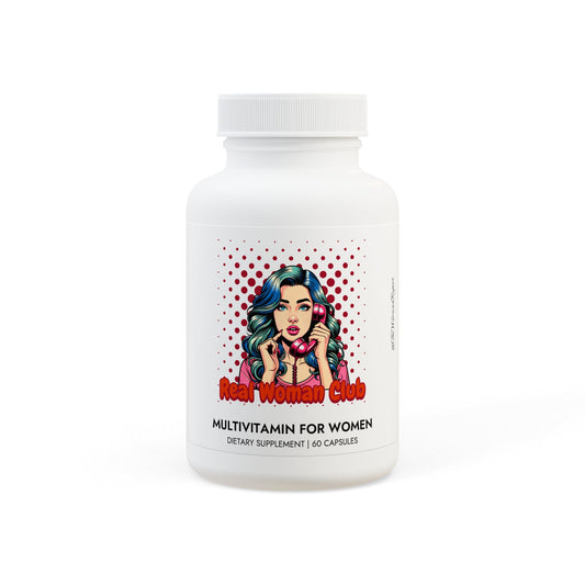 real woman club multivitamin for women supplement (60 Capsules)