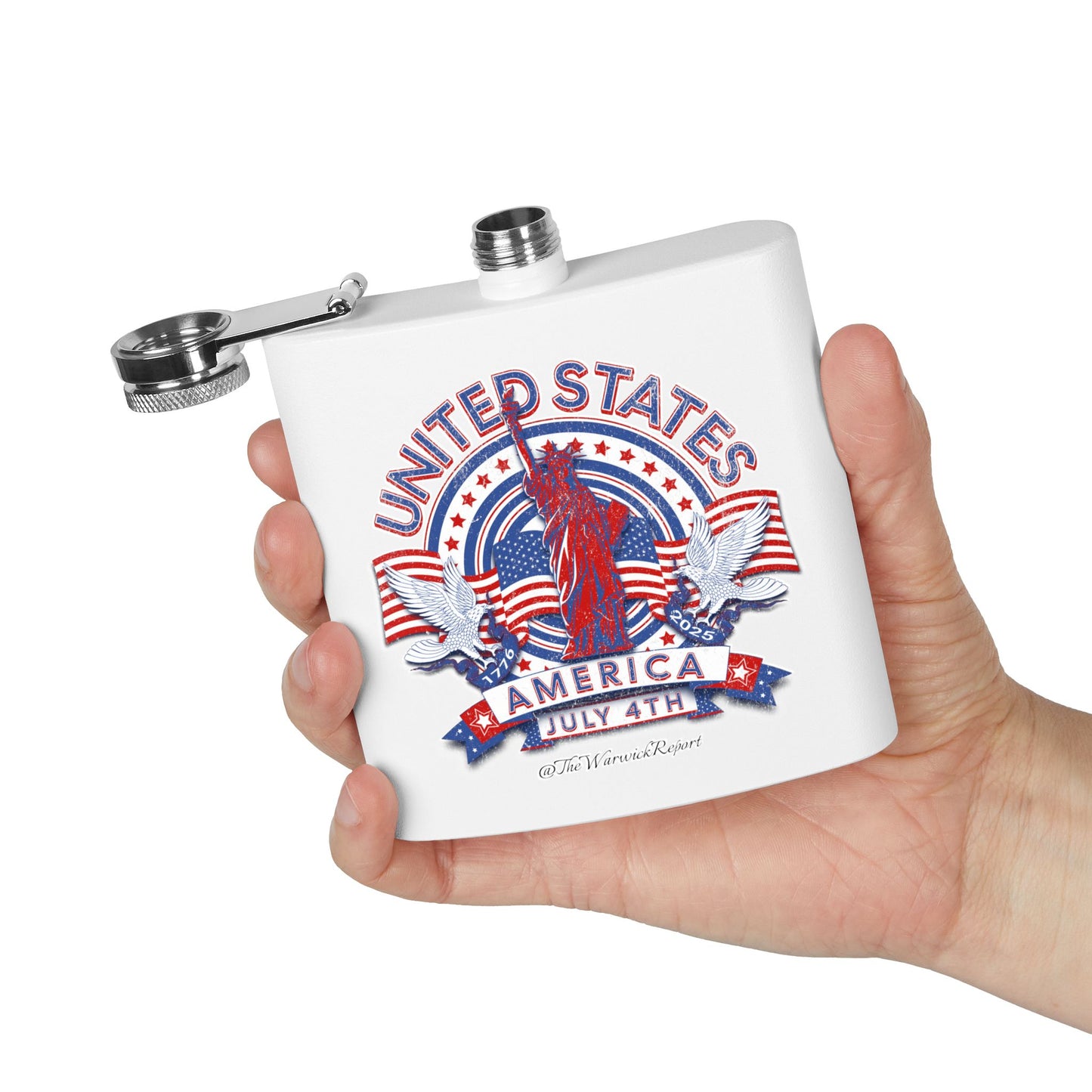 1776 stainless steel flask