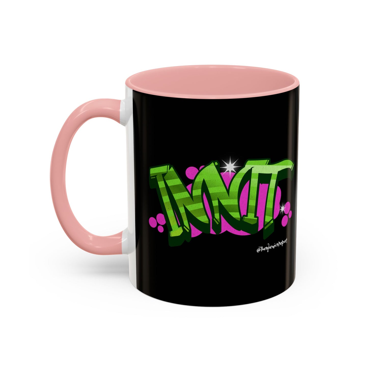 innit graffiti mug