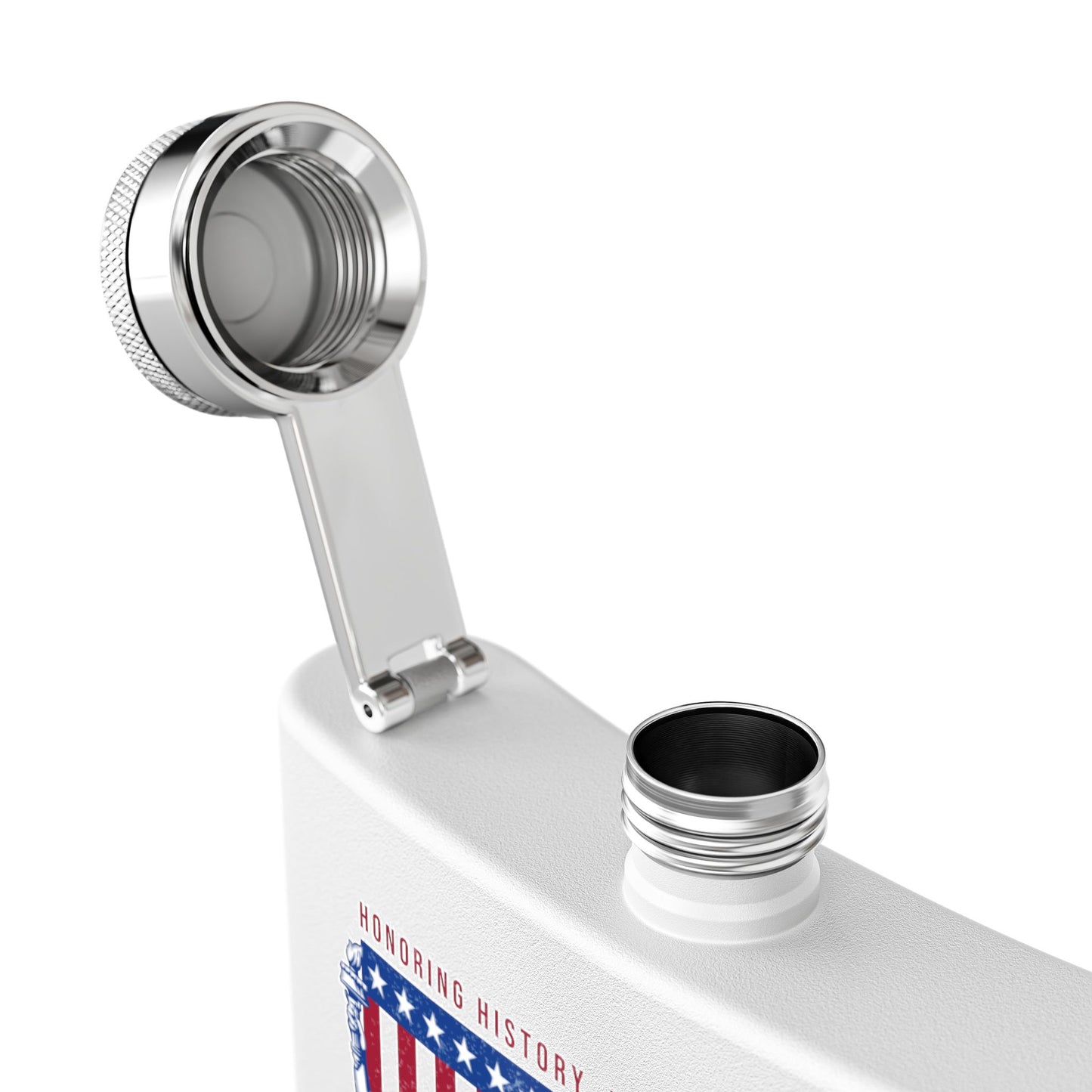 Mount Rushmore stainless steel flask