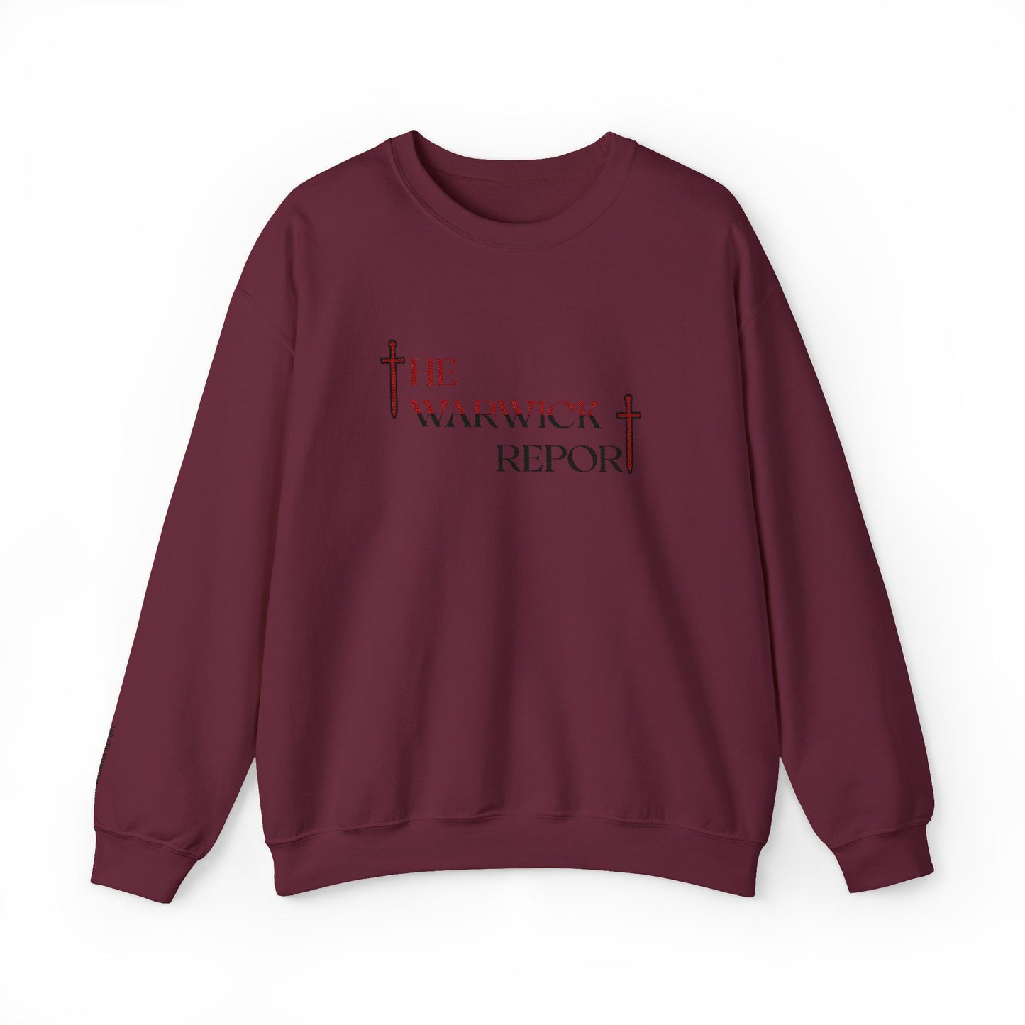 The Warwick Report Embroidered Crewneck
