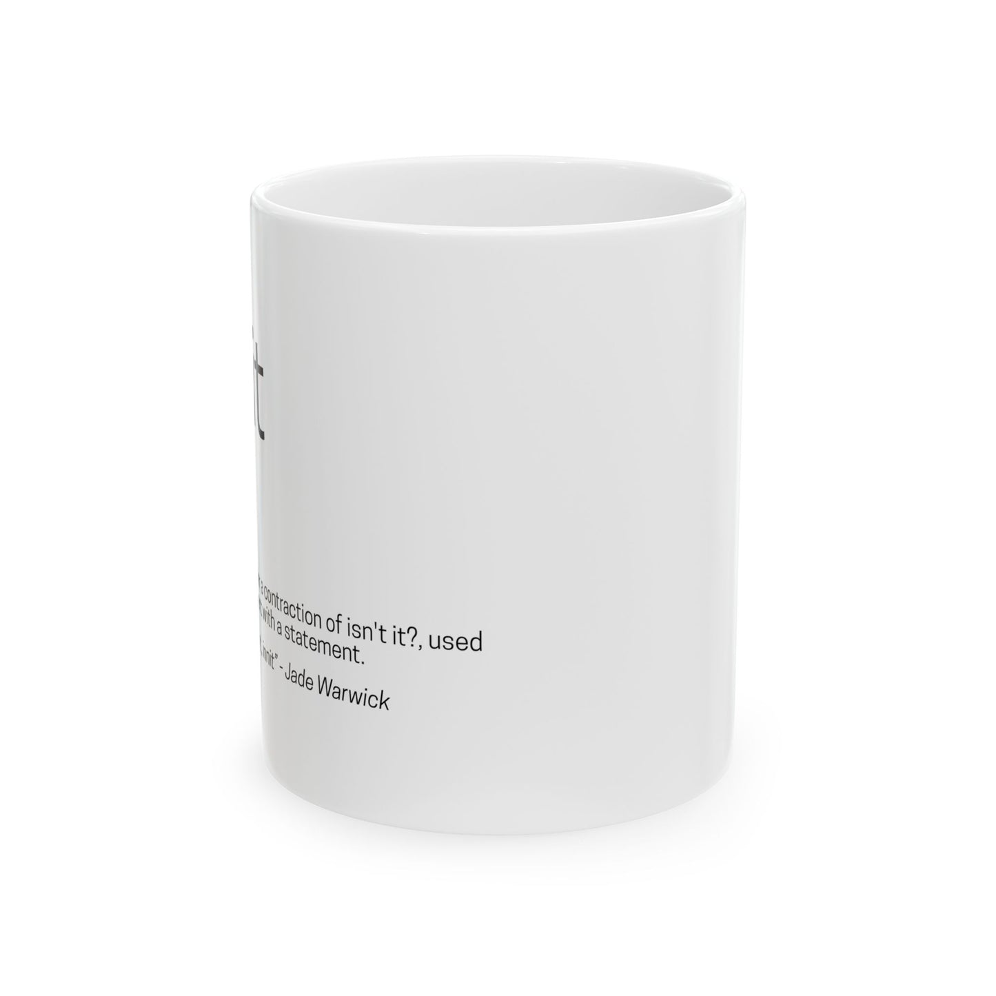 Innit definition mug