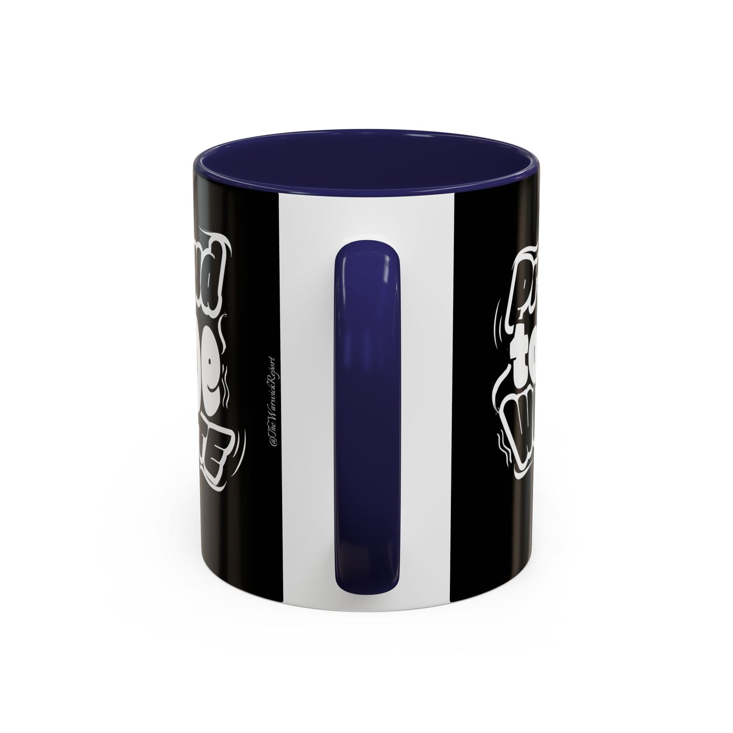 proud to be white mug