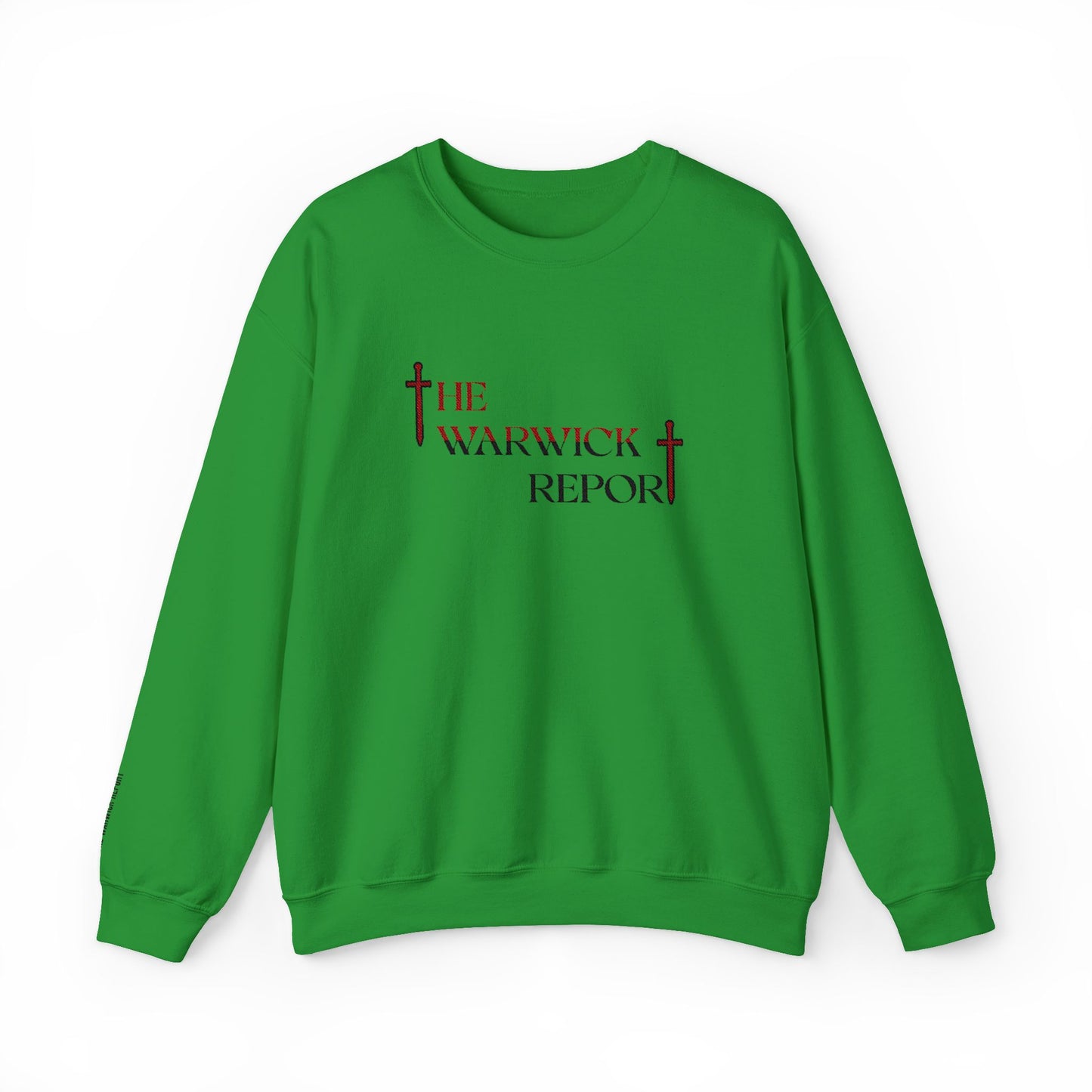 The Warwick Report Embroidered Crewneck