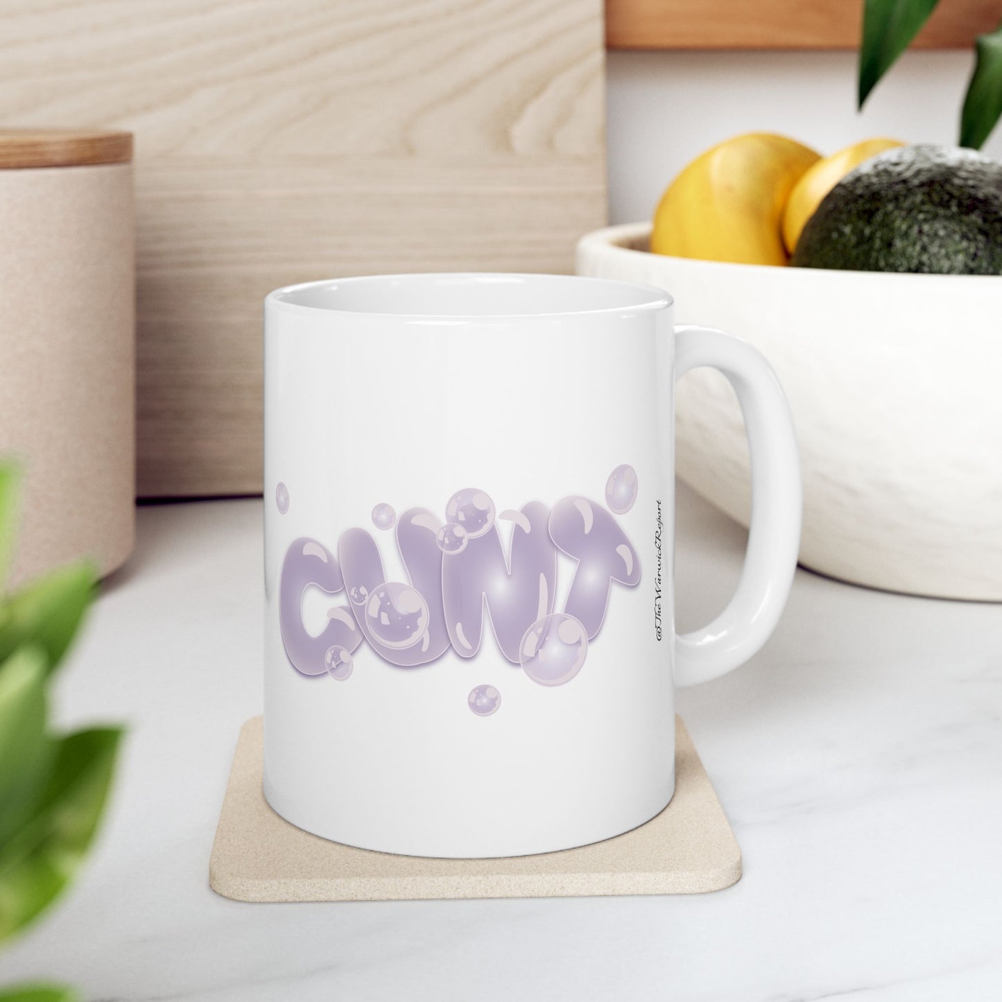 cunt bubbles mug
