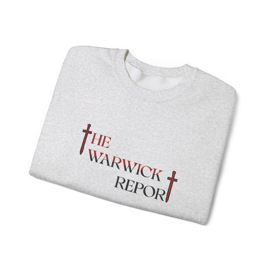 The Warwick Report Embroidered Crewneck