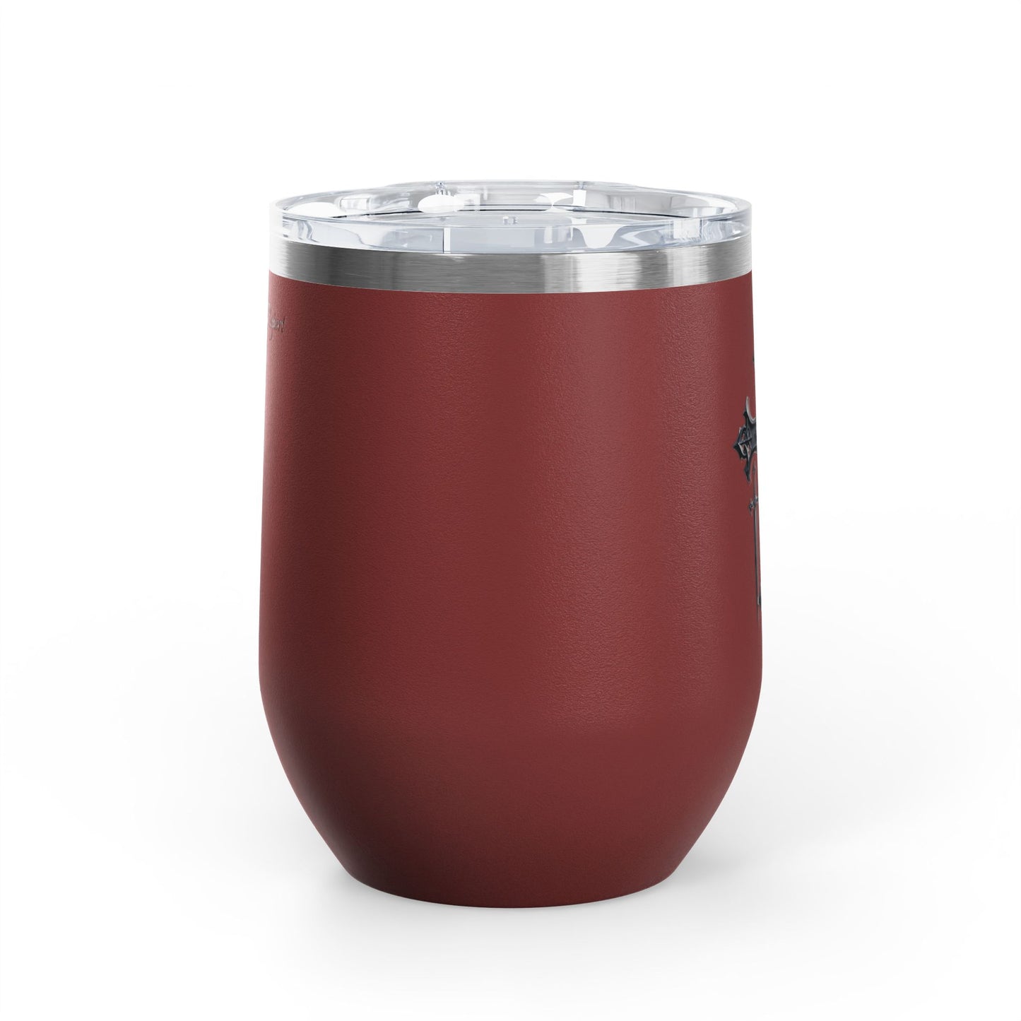 Cross and swords wine tumbler