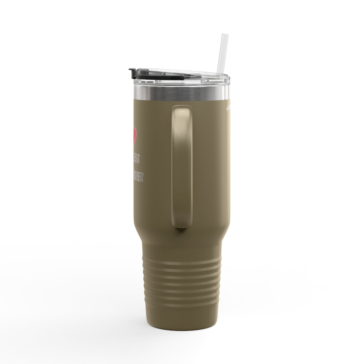 Wireless hole puncher insulated travel mug