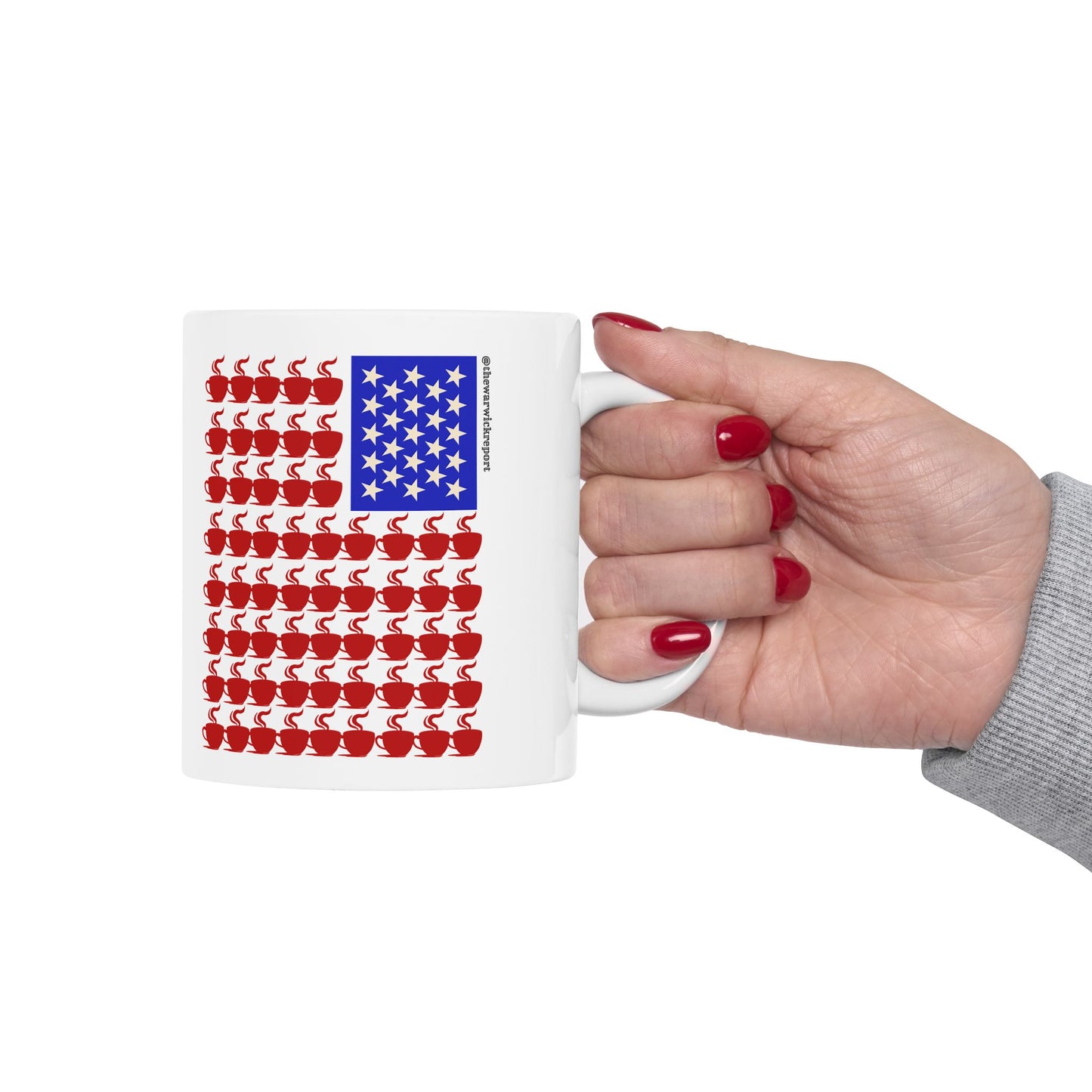 1820 cup flag mug