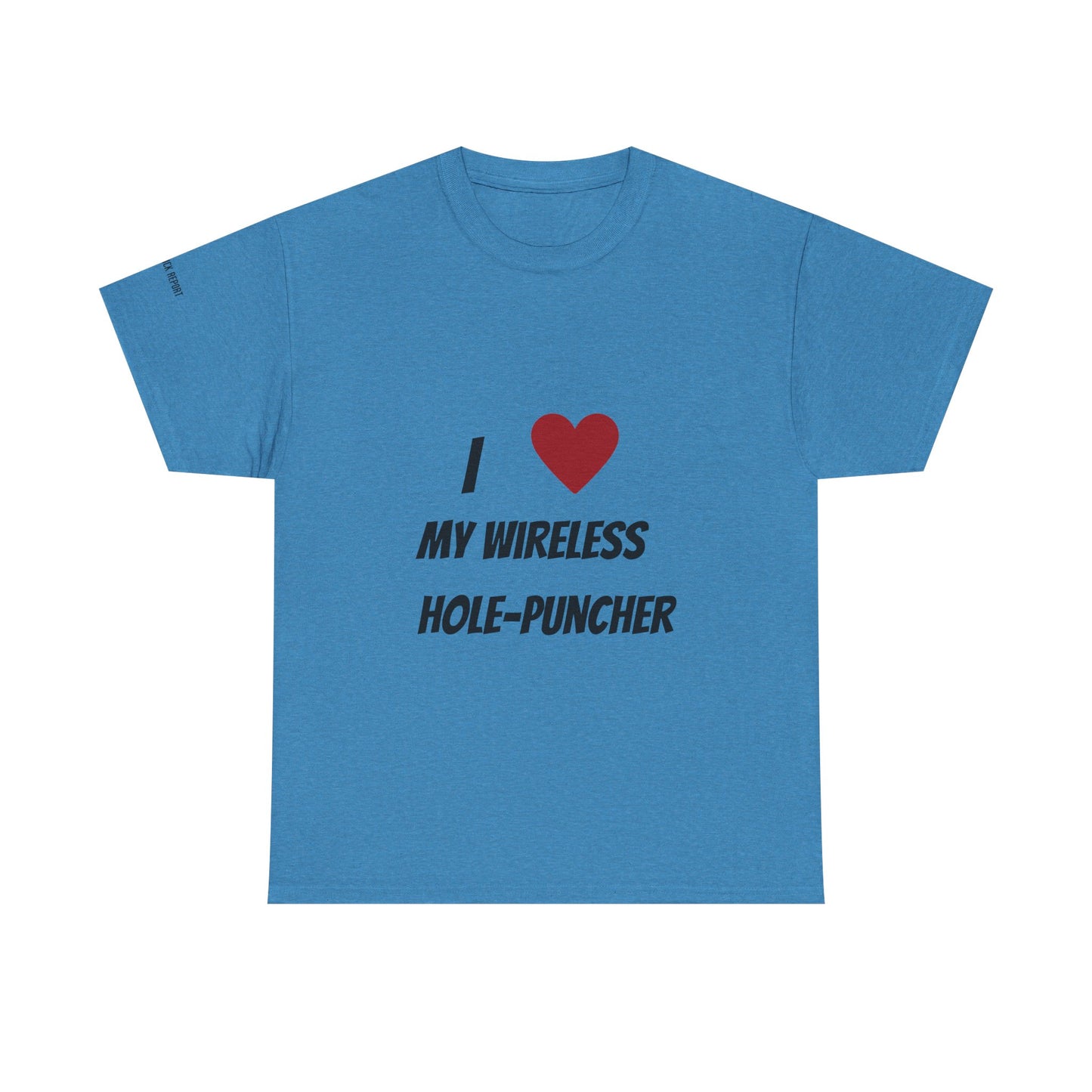 Wireless hole-puncher tee